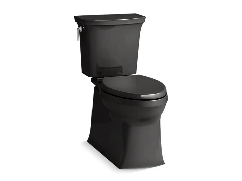 KOHLER K-5709 Corbelle ContinuousClean XT two-piece elongated toilet with skirted trapway, 1.28 gpf - Image 2