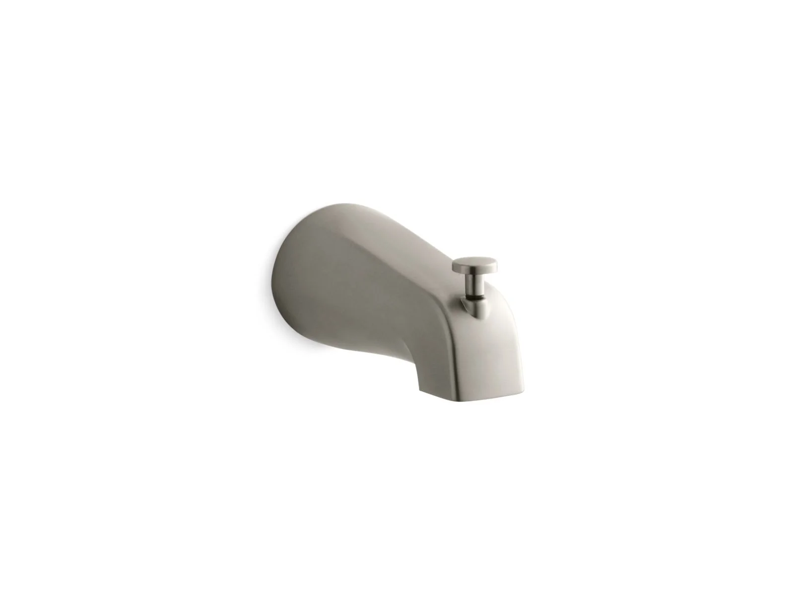 KOHLER K-389 Devonshire Wall-mount bath spout with diverter, NPT connection - Image 2