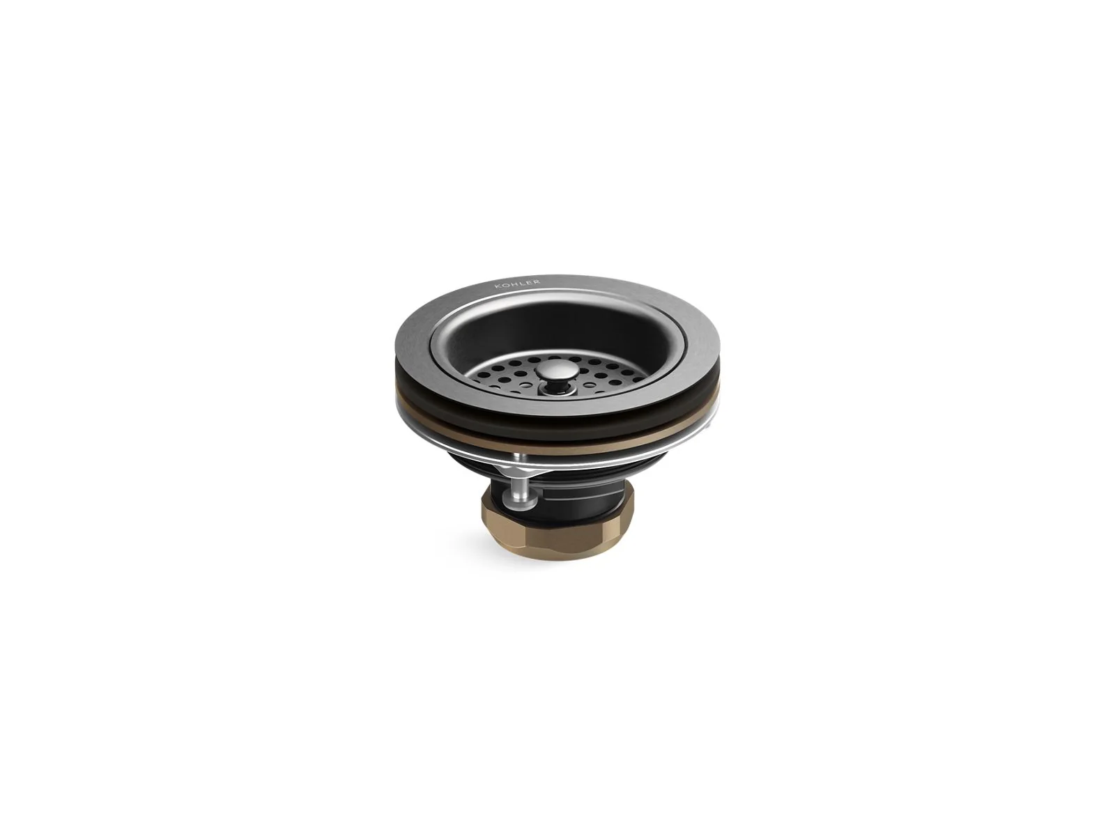 KOHLER K-8799 Duostrainer Sink drain and strainer basket, less tailpiece