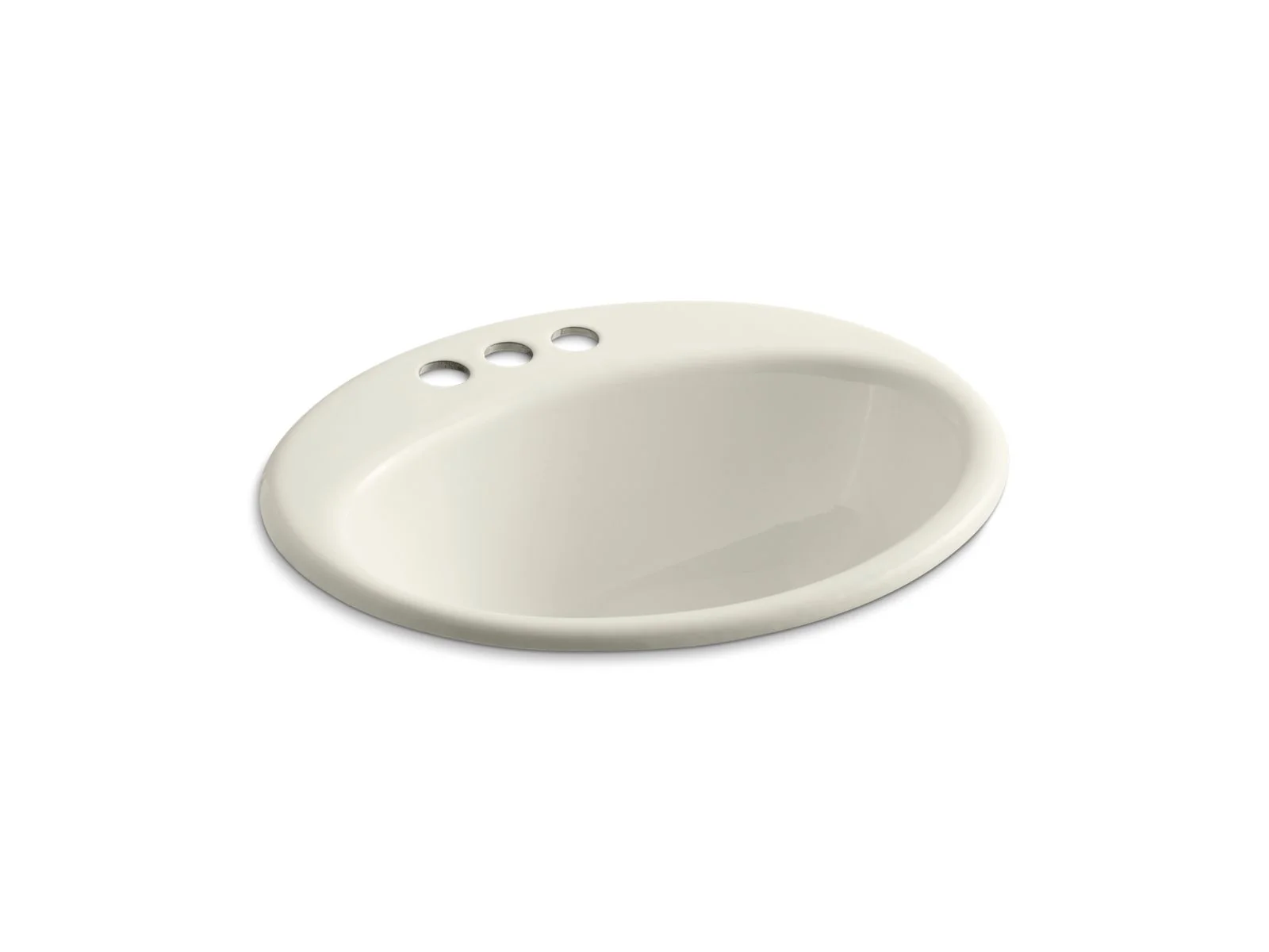 KOHLER K-2905-4 Farmington 19-1/4" oval drop-in bathroom sink - Image 3