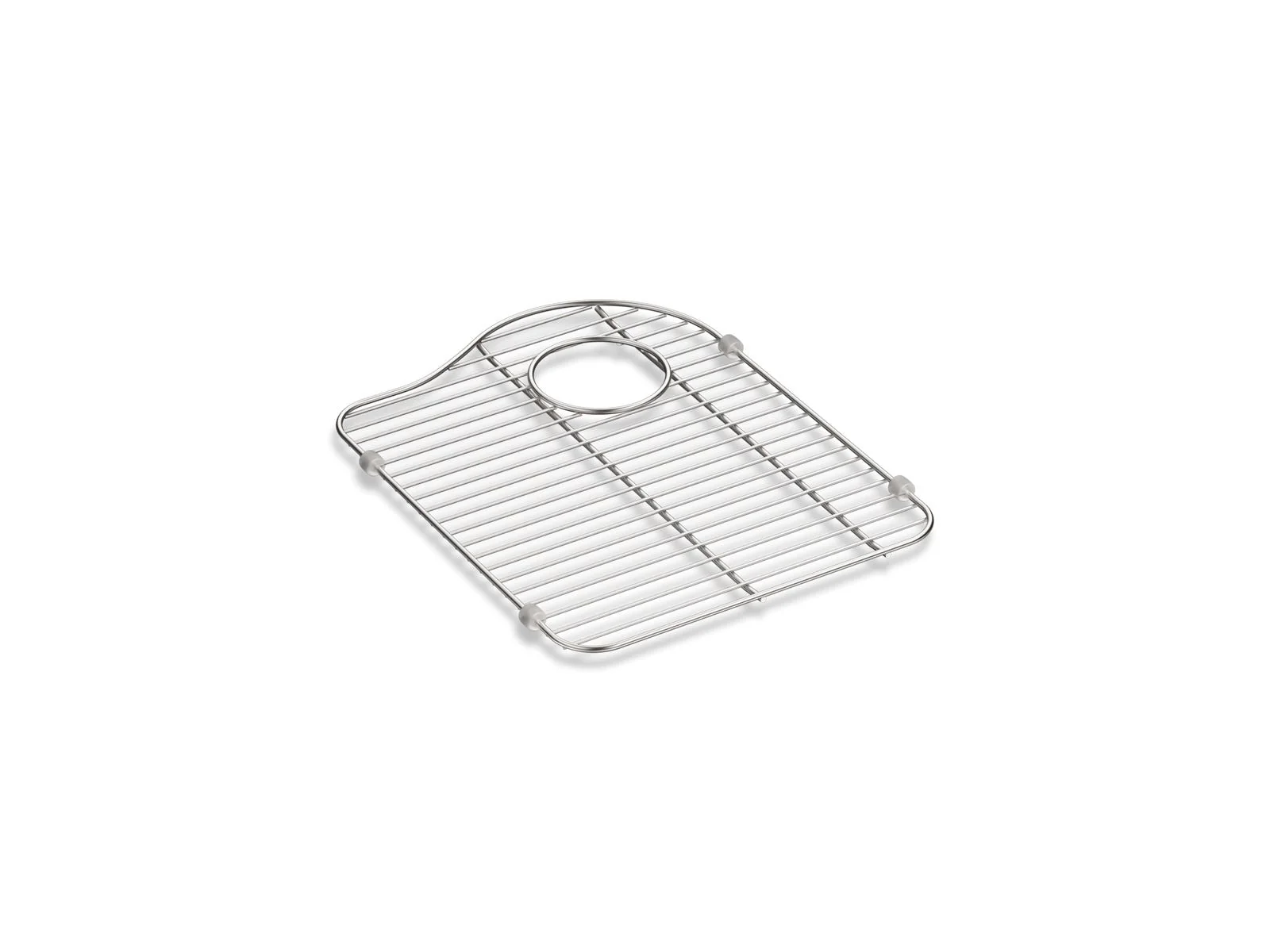 KOHLER K-5135 Hartland Stainless steel sink rack, 13-1/8" x 16-7/8", for right-hand bowl