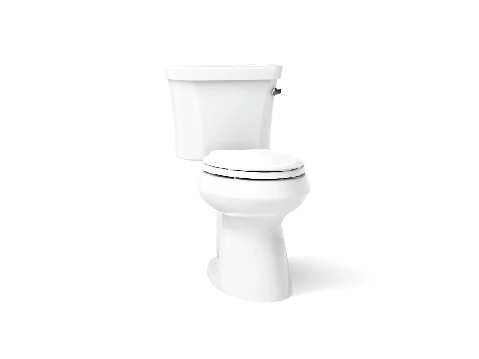 KOHLER K-76301-RA Highline Two-piece elongated toilet with concealed trapway, 1.28 gpf - Image 4