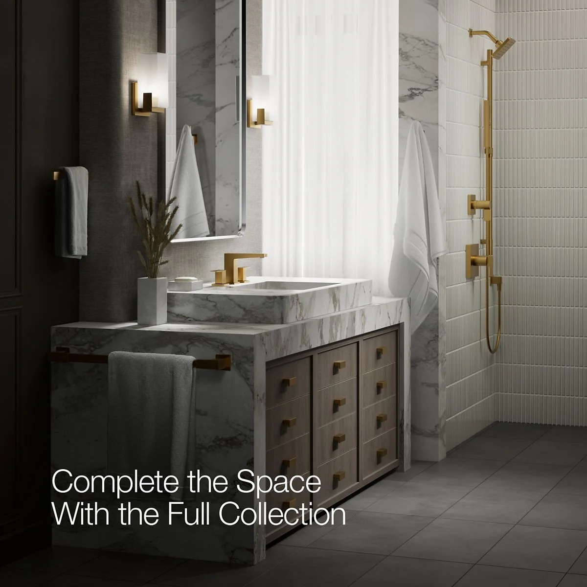 KOHLER K-24857-4 Honesty Widespread bathroom sink faucet, 0.5 gpm - Image 8