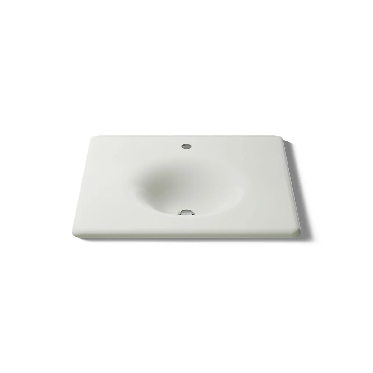 KOHLER K-3048-1 Iron/Impressions 25" Enameled cast iron vanity top with integrated round sink - Image 20