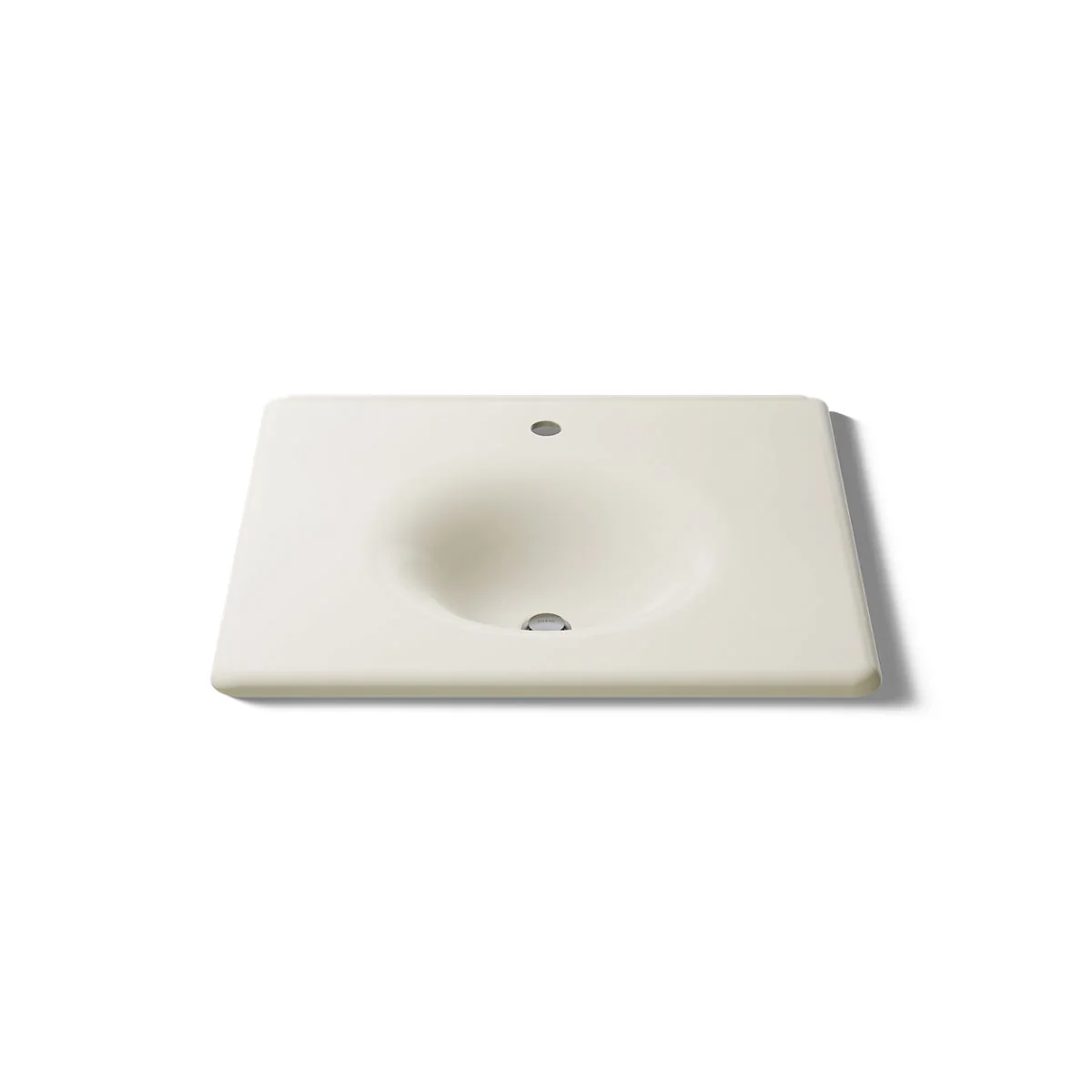 KOHLER K-3048-1 Iron/Impressions 25" Enameled cast iron vanity top with integrated round sink - Image 45