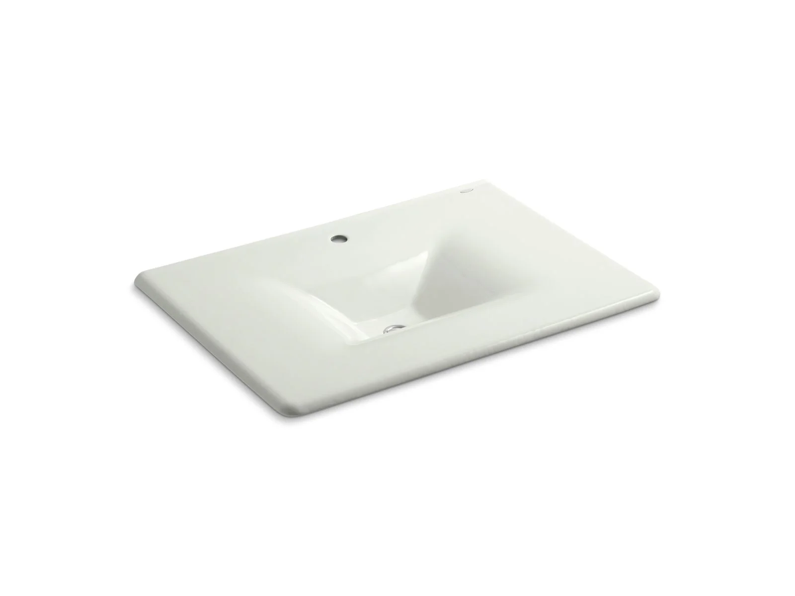 KOHLER K-3049-1 Iron/Impressions 31" Enameled cast iron vanity top with integrated rectangular sink - Image 9