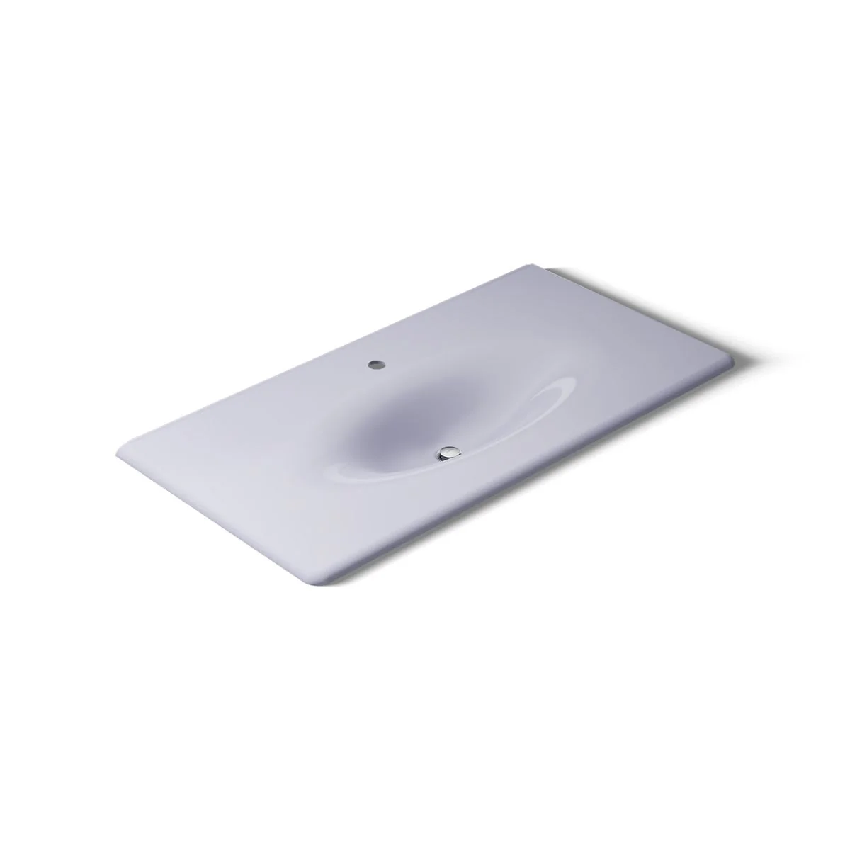 KOHLER K-3052-1 Iron/Impressions 43" Enameled cast iron vanity top with integrated oval sink - Image 22