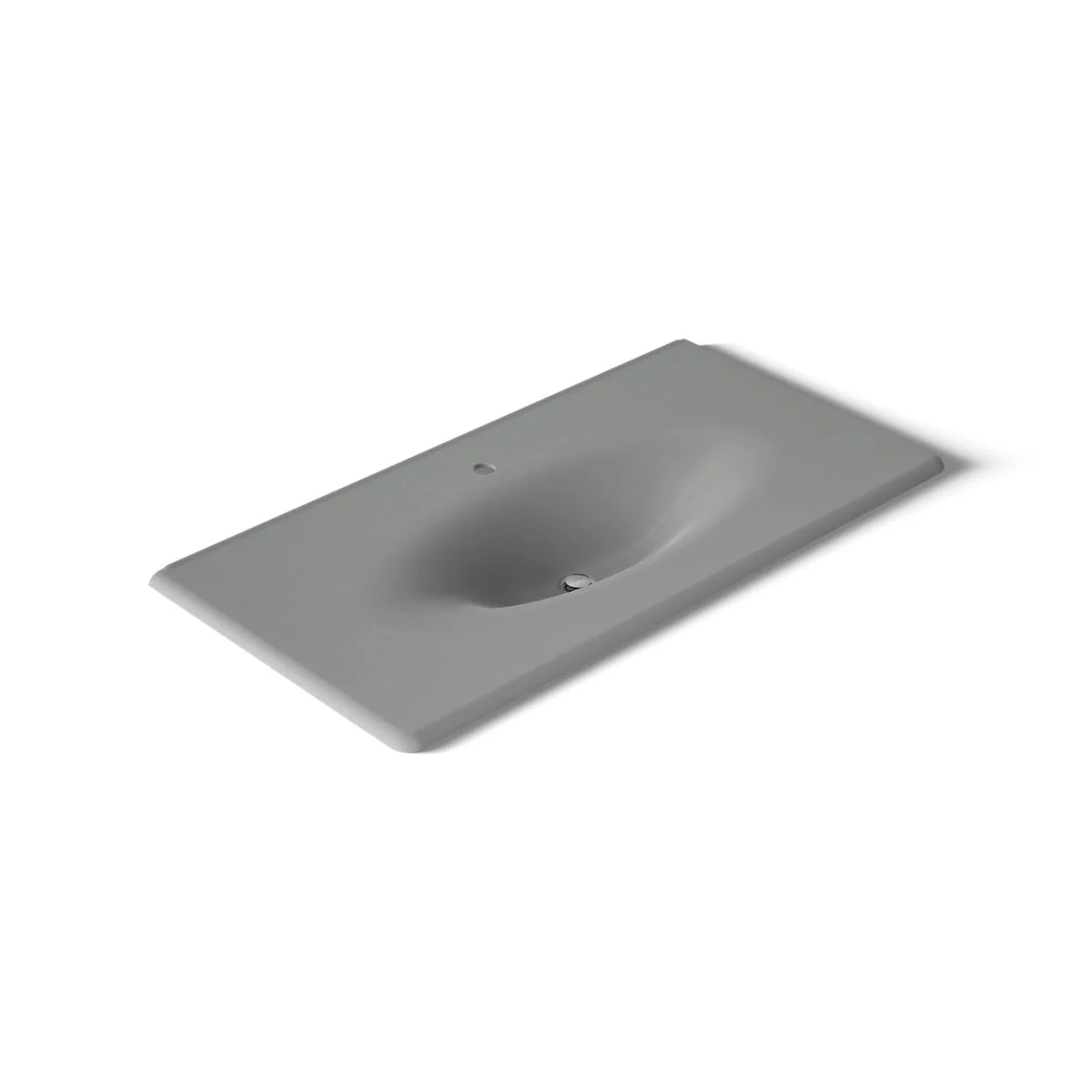 KOHLER K-3052-1 Iron/Impressions 43" Enameled cast iron vanity top with integrated oval sink - Image 27