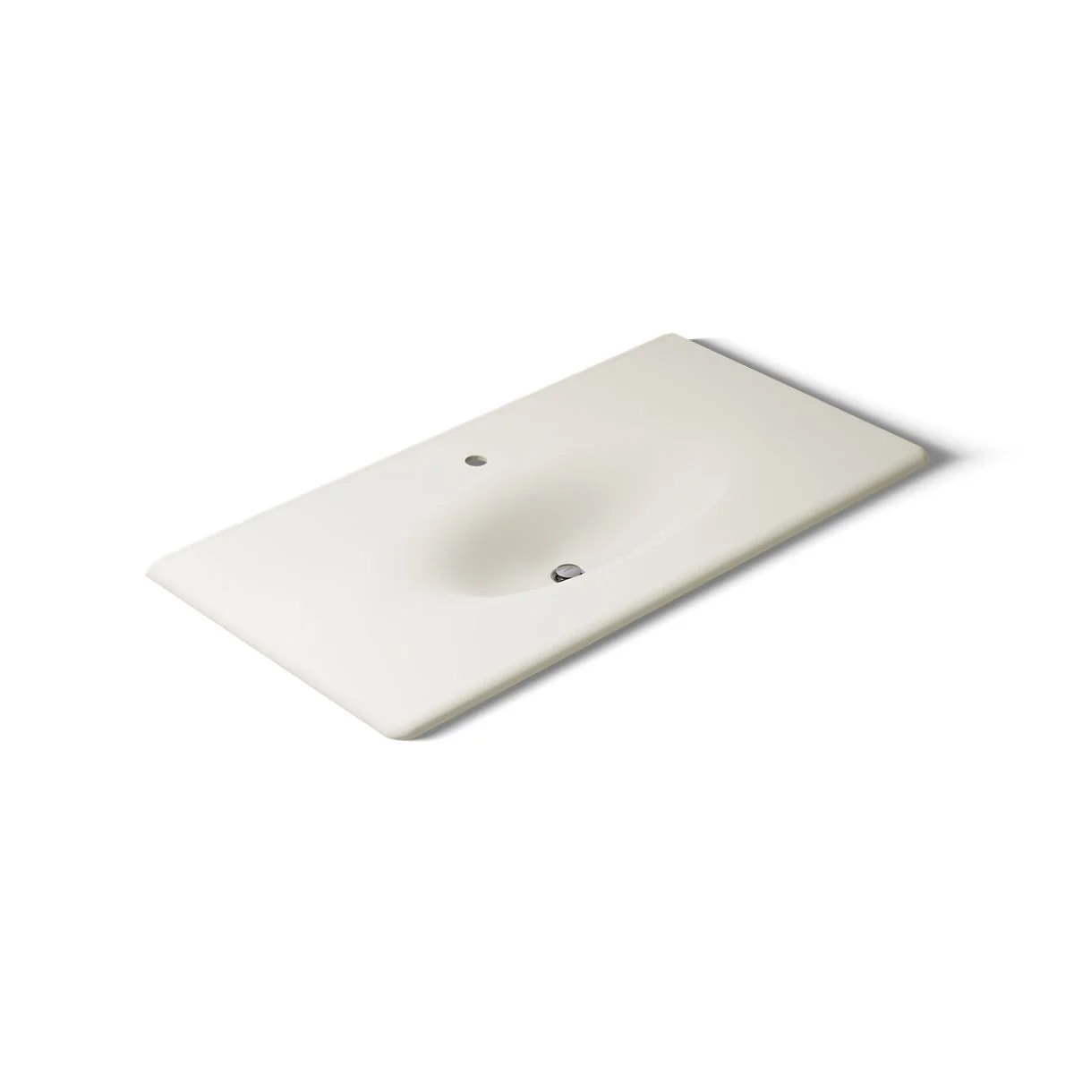 KOHLER K-3052-1 Iron/Impressions 43" Enameled cast iron vanity top with integrated oval sink - Image 42