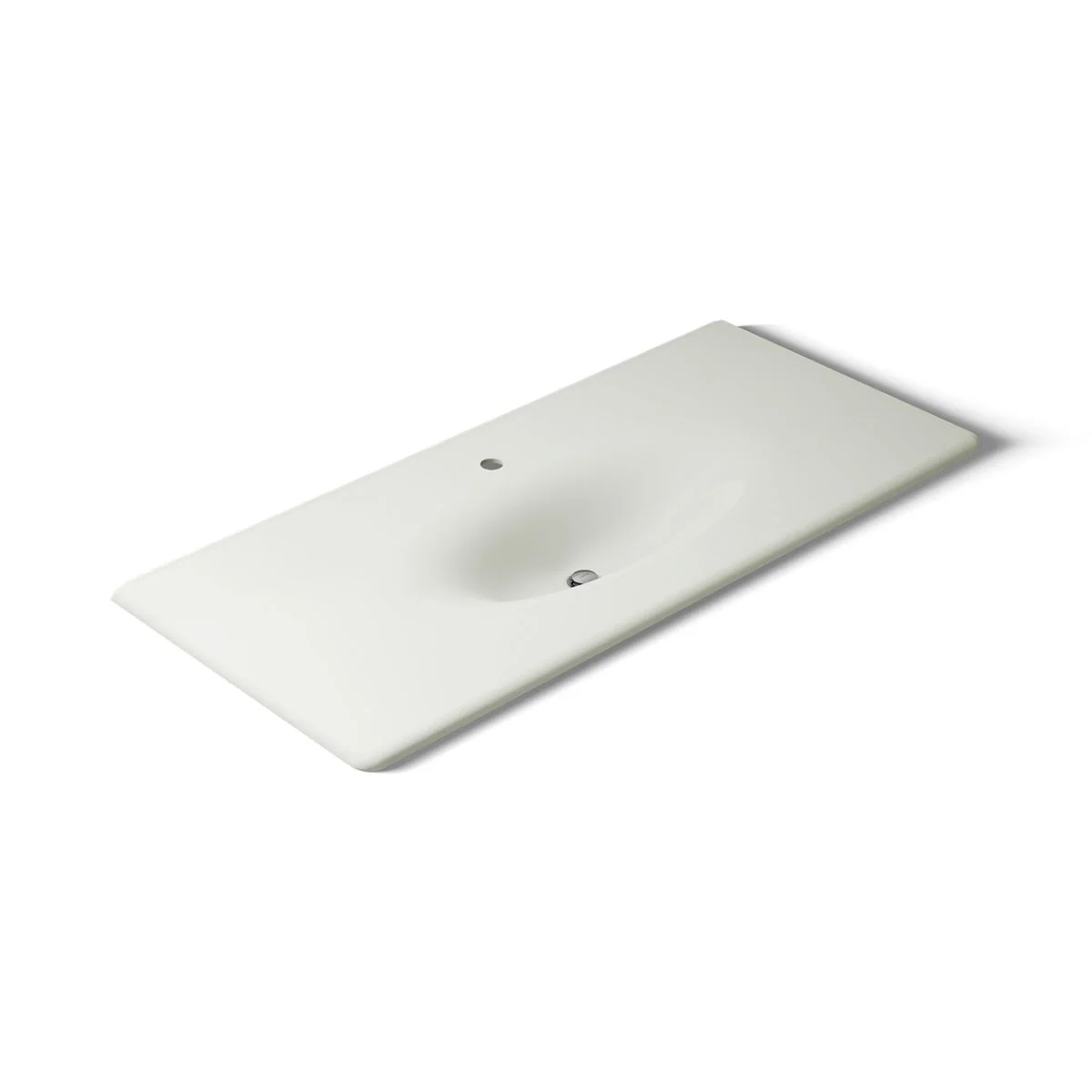 KOHLER K-3053-1 Iron/Impressions 49" Enameled cast iron vanity top with integrated oval sink - Image 38