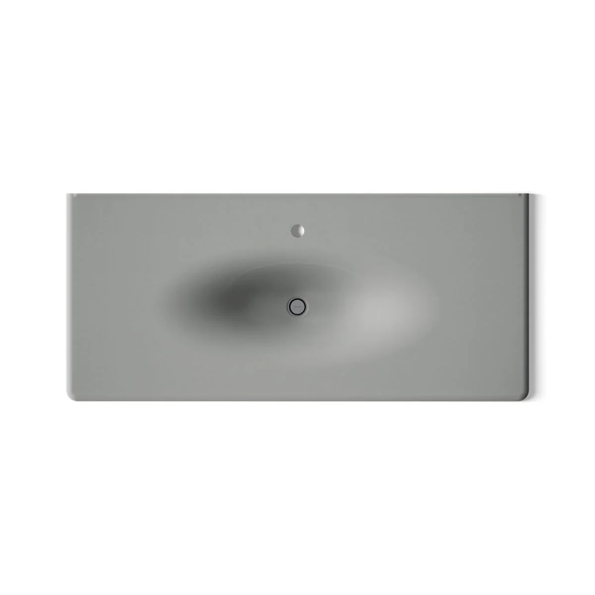KOHLER K-3053-1 Iron/Impressions 49" Enameled cast iron vanity top with integrated oval sink - Image 42
