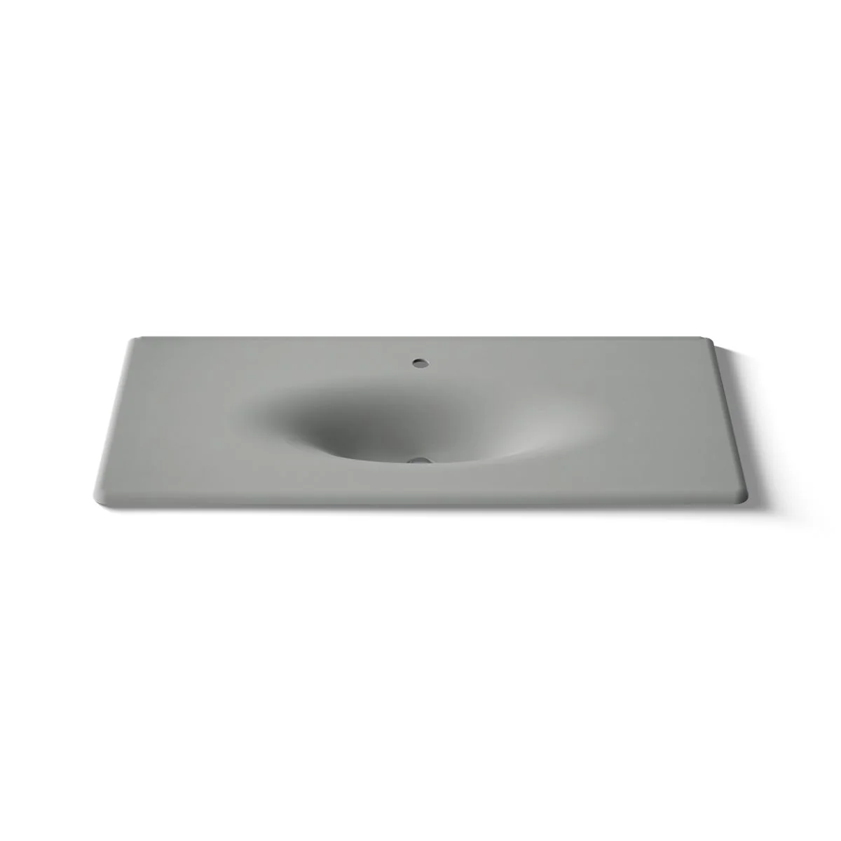 KOHLER K-3053-1 Iron/Impressions 49" Enameled cast iron vanity top with integrated oval sink - Image 45