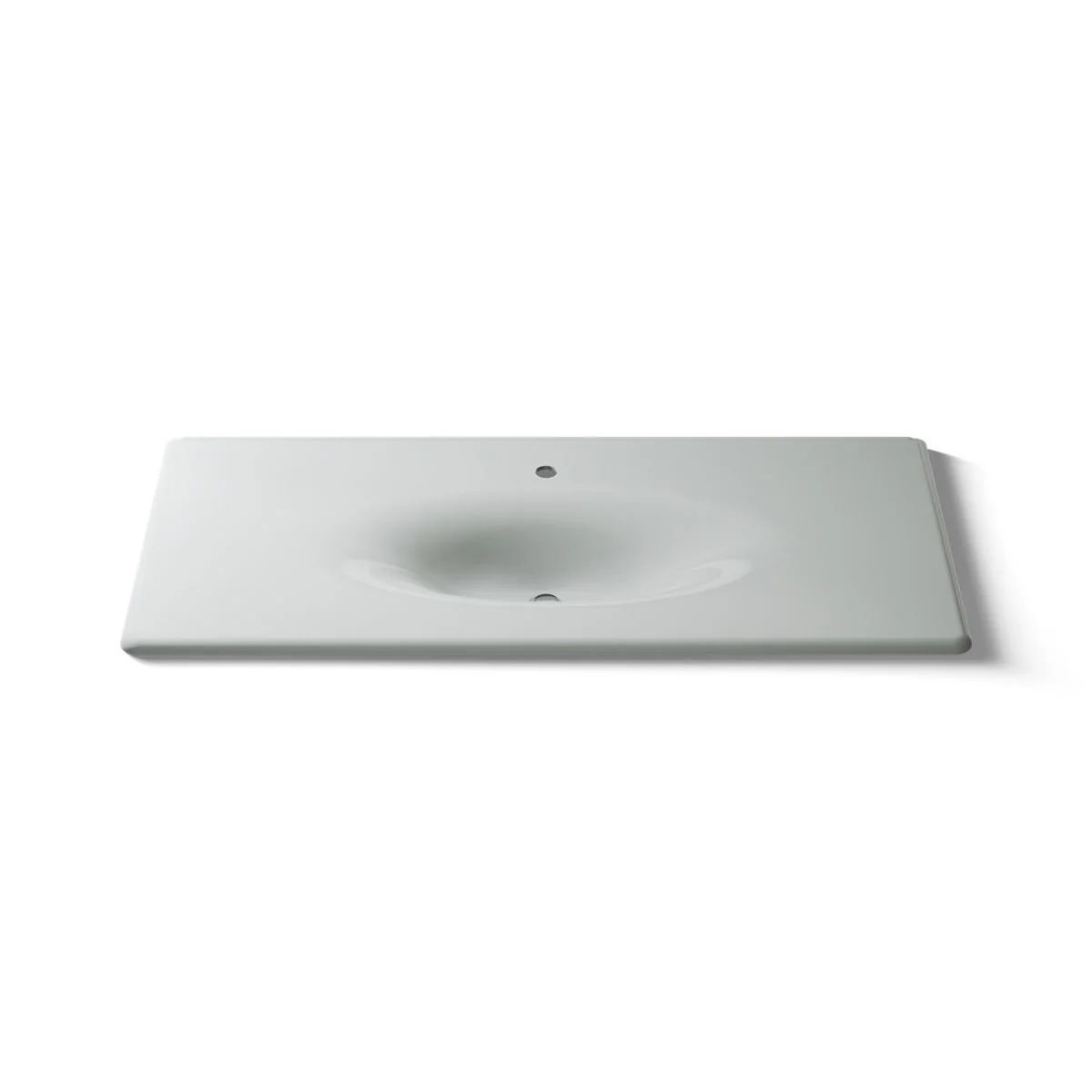 KOHLER K-3053-1 Iron/Impressions 49" Enameled cast iron vanity top with integrated oval sink - Image 55