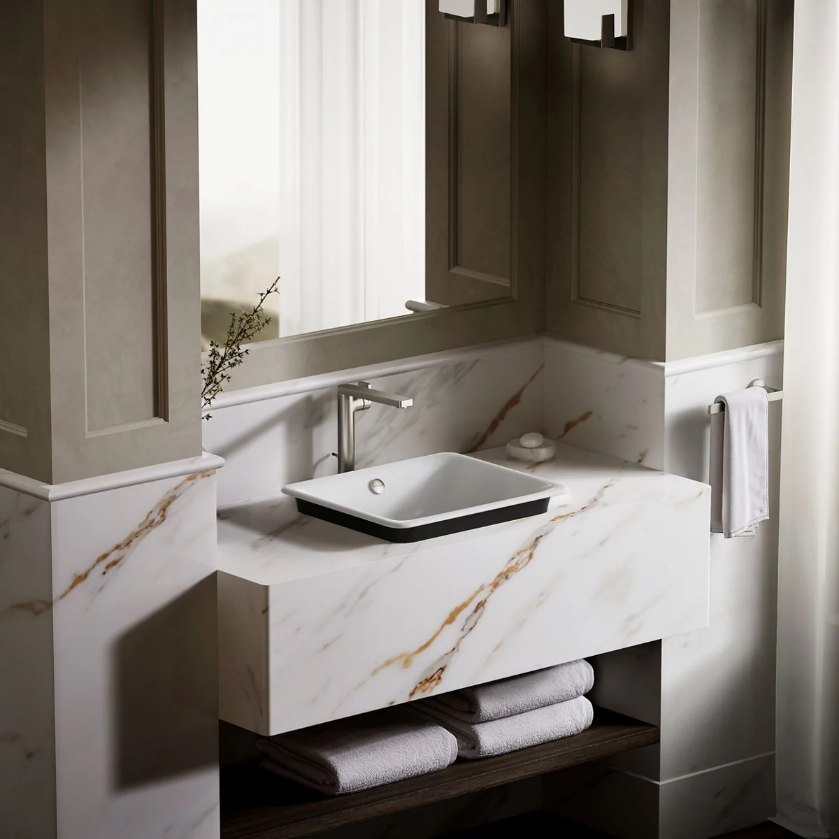KOHLER K-5400-P5 Iron Plains 18-1/2" rectangular vessel bathroom sink - Image 29