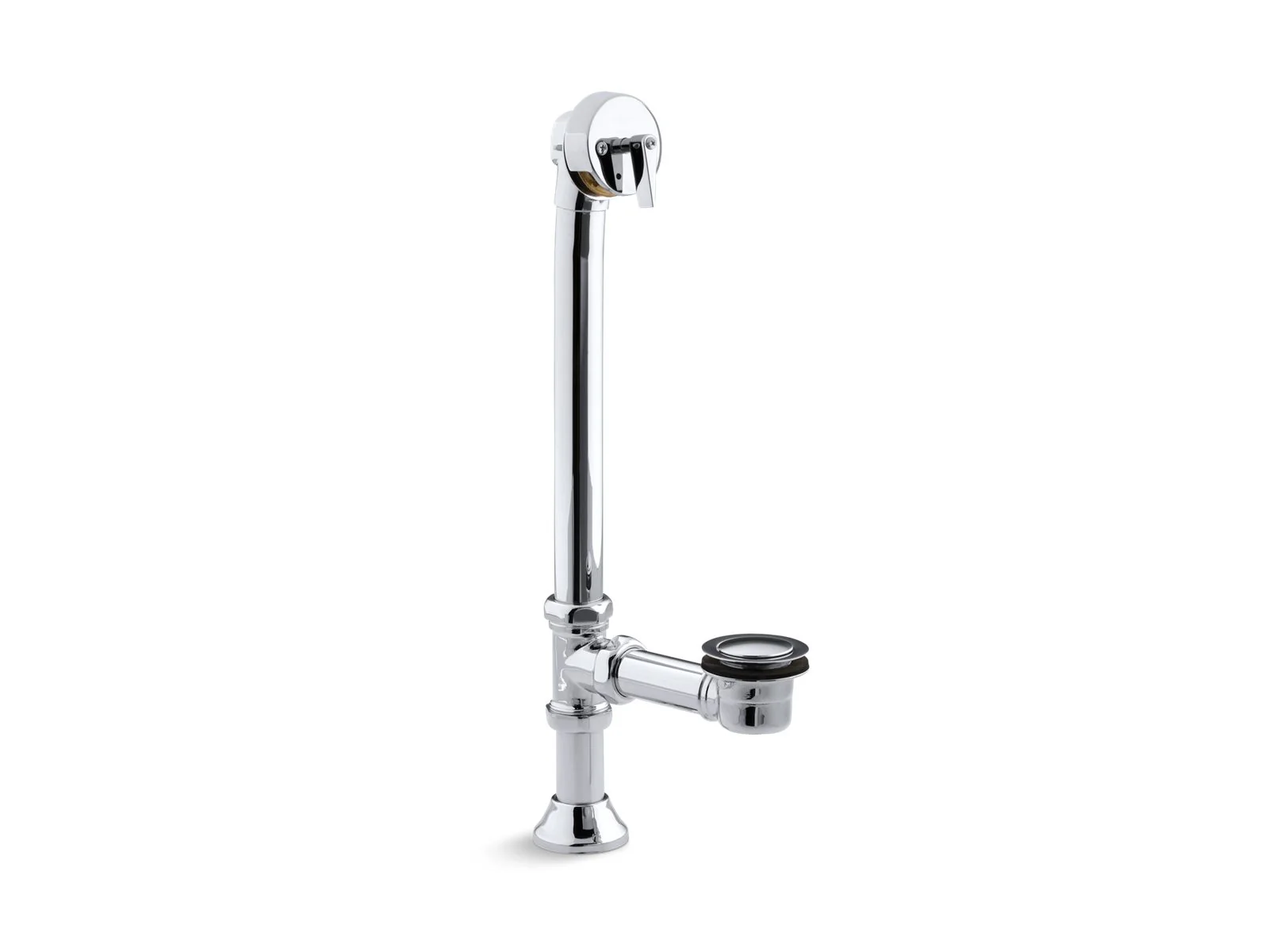 KOHLER K-7178 Iron Works Decorative 1-1/2" adjustable pop-up bath drain for 5' whirlpool with tailpiece - Image 11