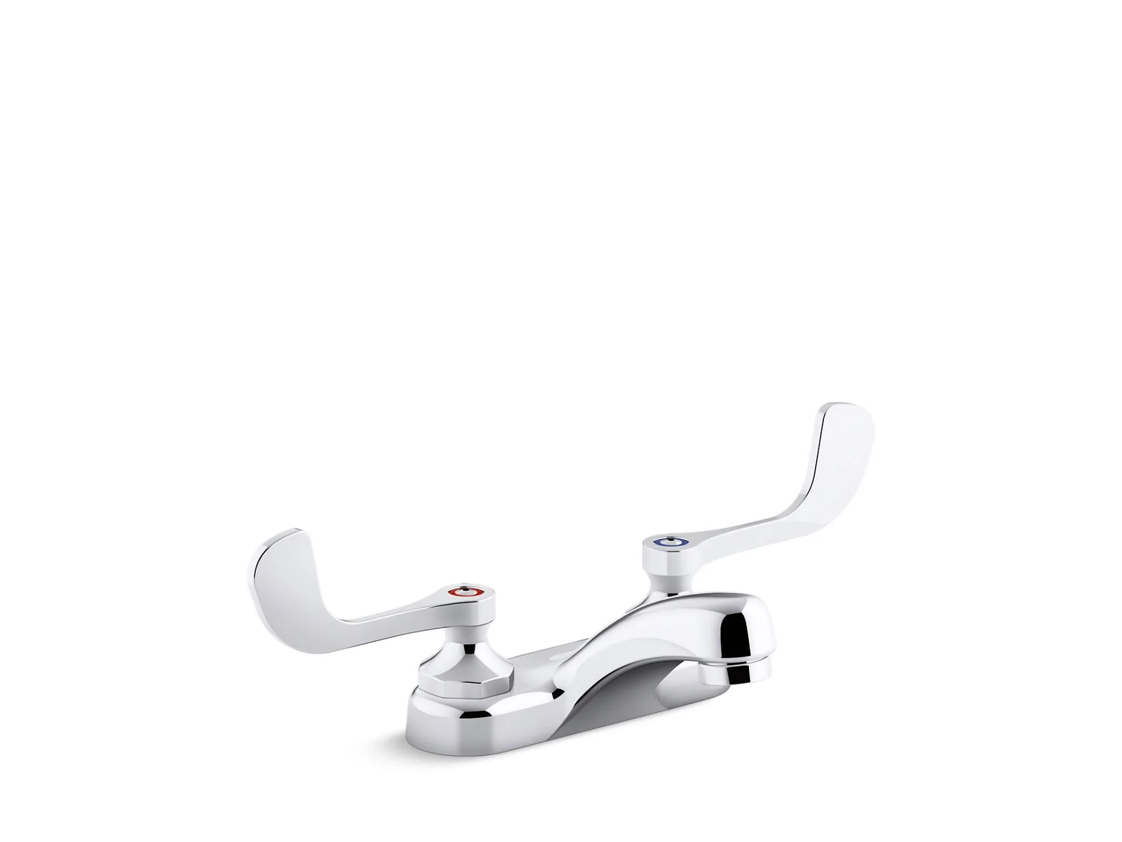 KOHLER K-400T20-5ANA Triton 0.5 gpm centerset bathroom sink faucet with aerated flow and wristblade handles, drain not included
