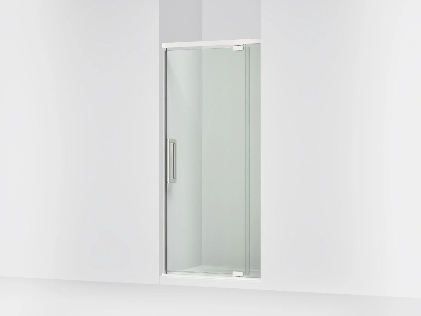 KOHLER K-CA37593-8L Statement 76" H pivot shower door with 5/16"-thick glass - Image 4
