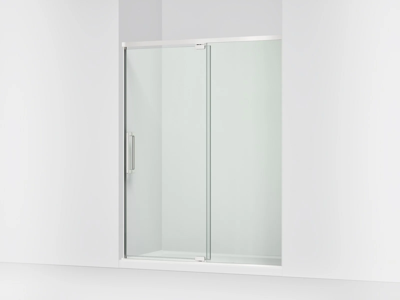 KOHLER K-CA37597-8L Statement 76" H pivot shower door with 5/16"-thick glass - Image 17