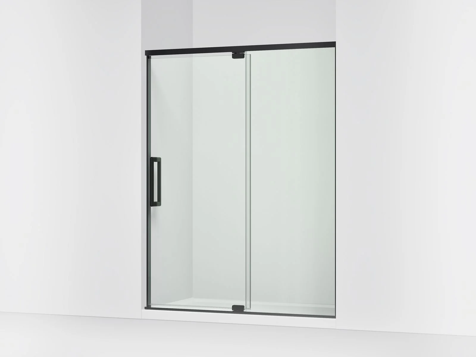 KOHLER K-CA37597-8L Statement 76" H pivot shower door with 5/16"-thick glass - Image 2