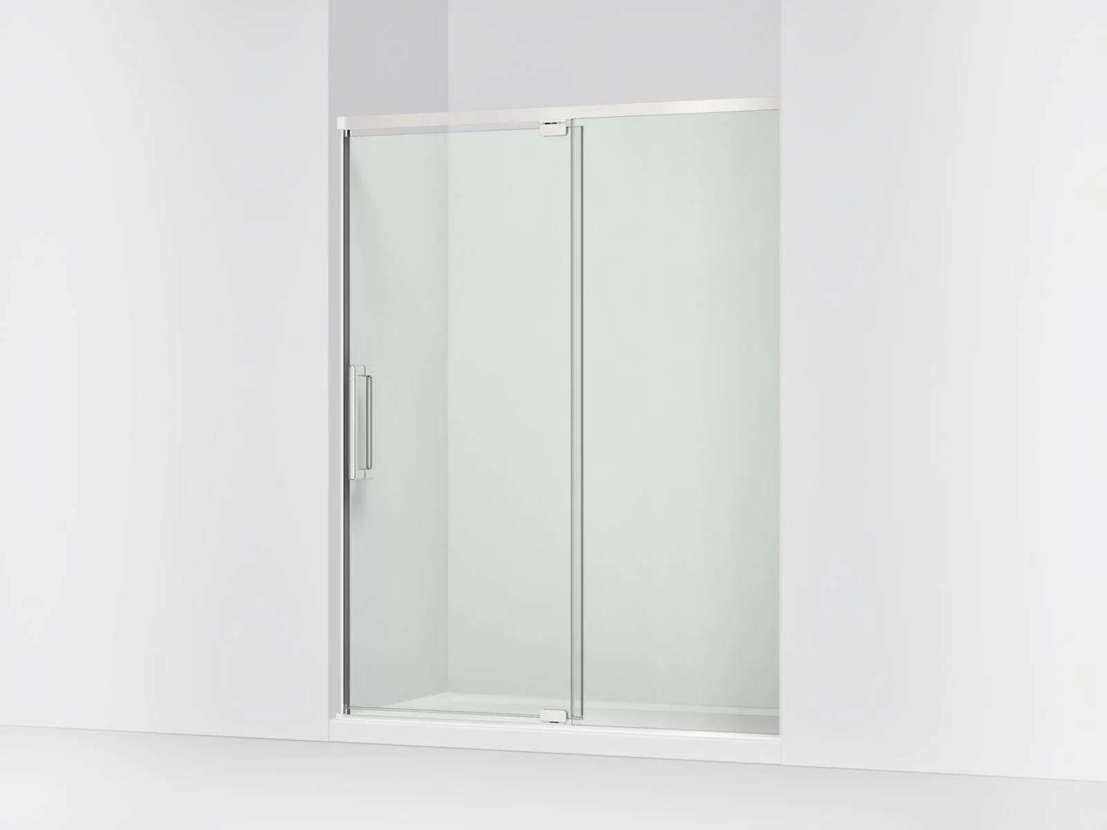 KOHLER K-CA37597-8L Statement 76" H pivot shower door with 5/16"-thick glass - Image 4