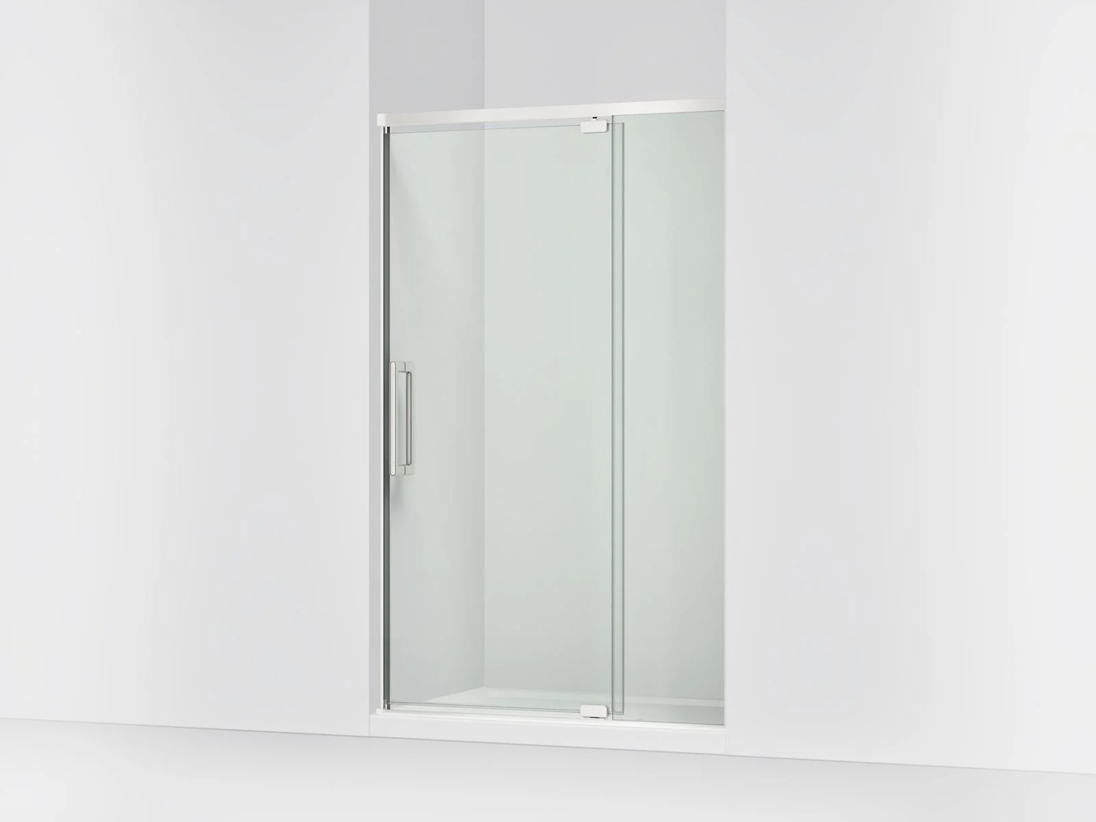 KOHLER K-CA37599-8L Statement 76" H pivot shower door with 5/16"-thick glass - Image 4