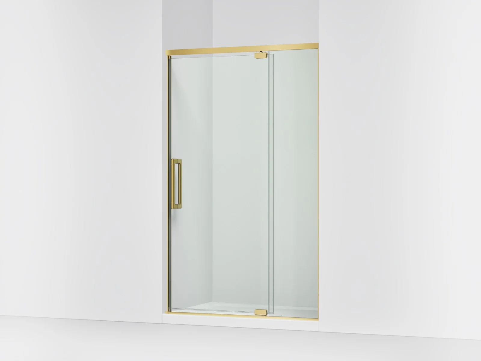 KOHLER K-CA37599-8L Statement 76" H pivot shower door with 5/16"-thick glass - Image 5