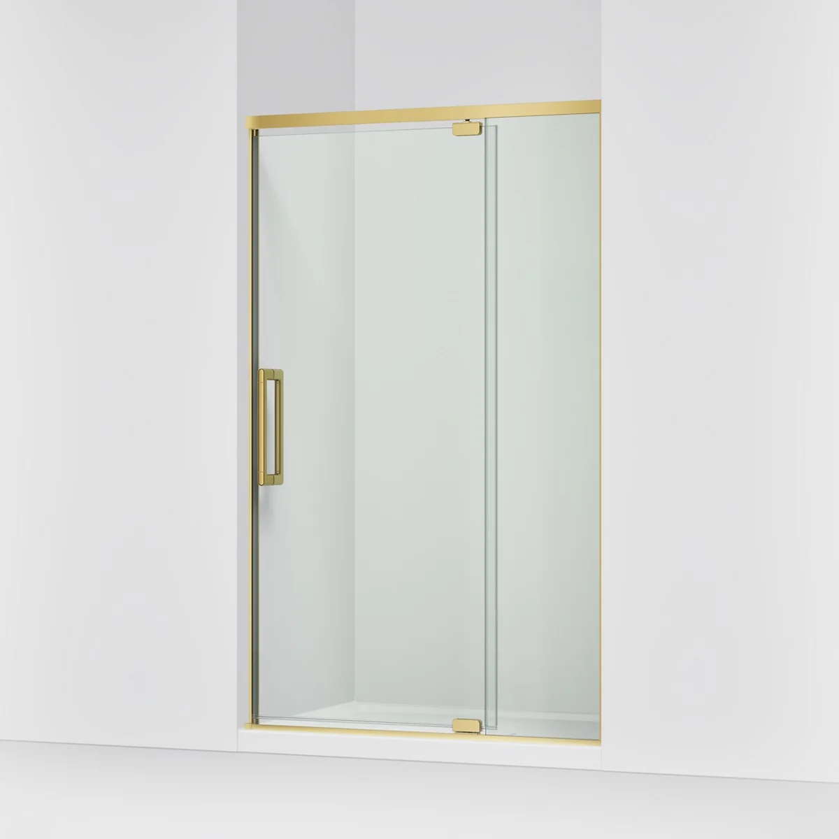 KOHLER K-CA37599-8L Statement 76" H pivot shower door with 5/16"-thick glass - Image 8