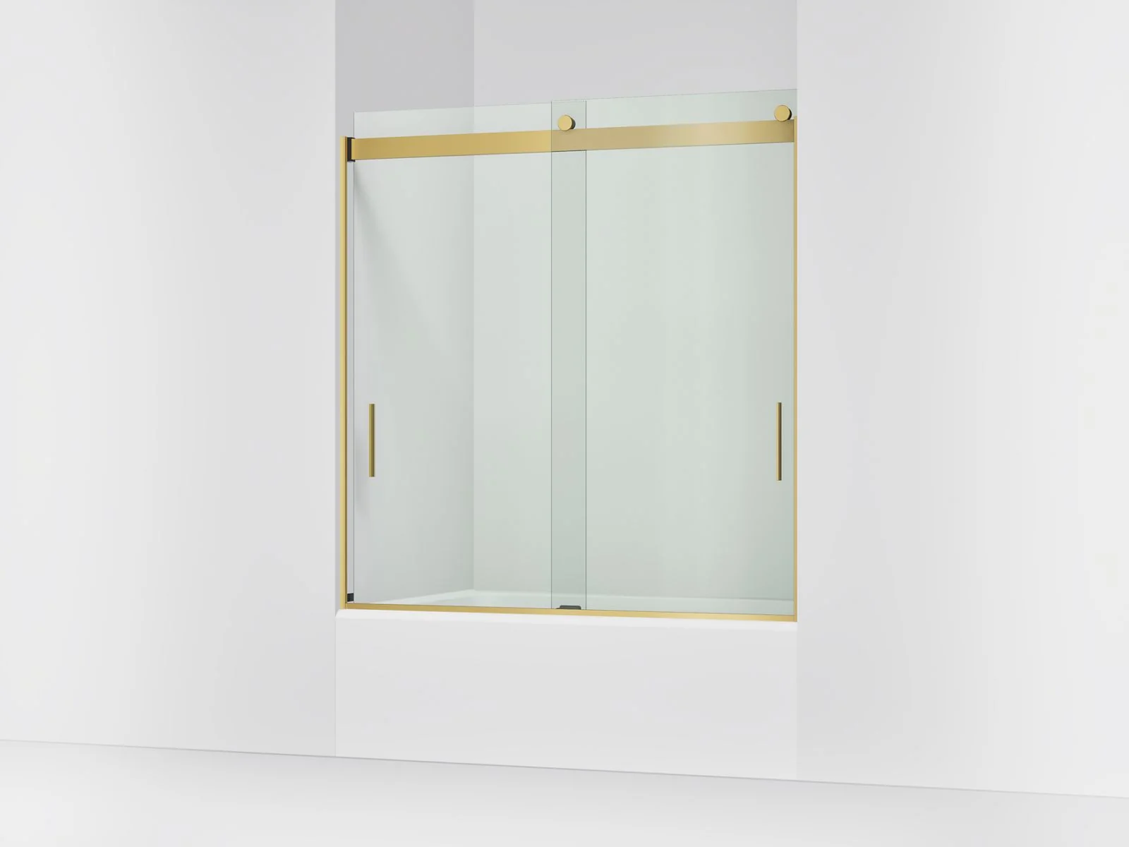 KOHLER K-706000-L Levity 62" H sliding bath door with 1/4"-thick glass - Image 7