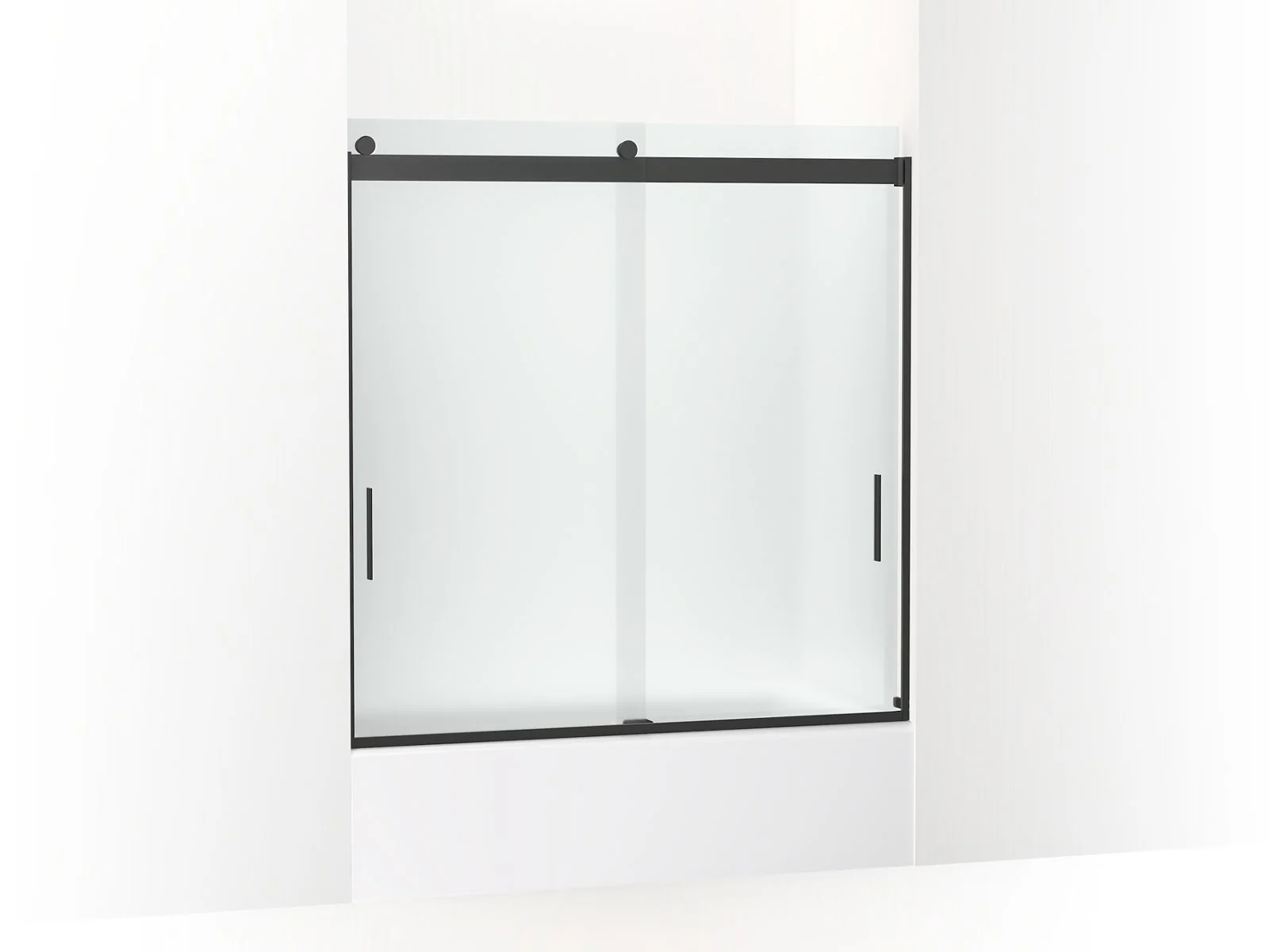 KOHLER K-706000-D3 Levity Sliding bath door, 62" H x 56-5/8 - 59-5/8" W, with 1/4" thick Frosted glass - Image 3
