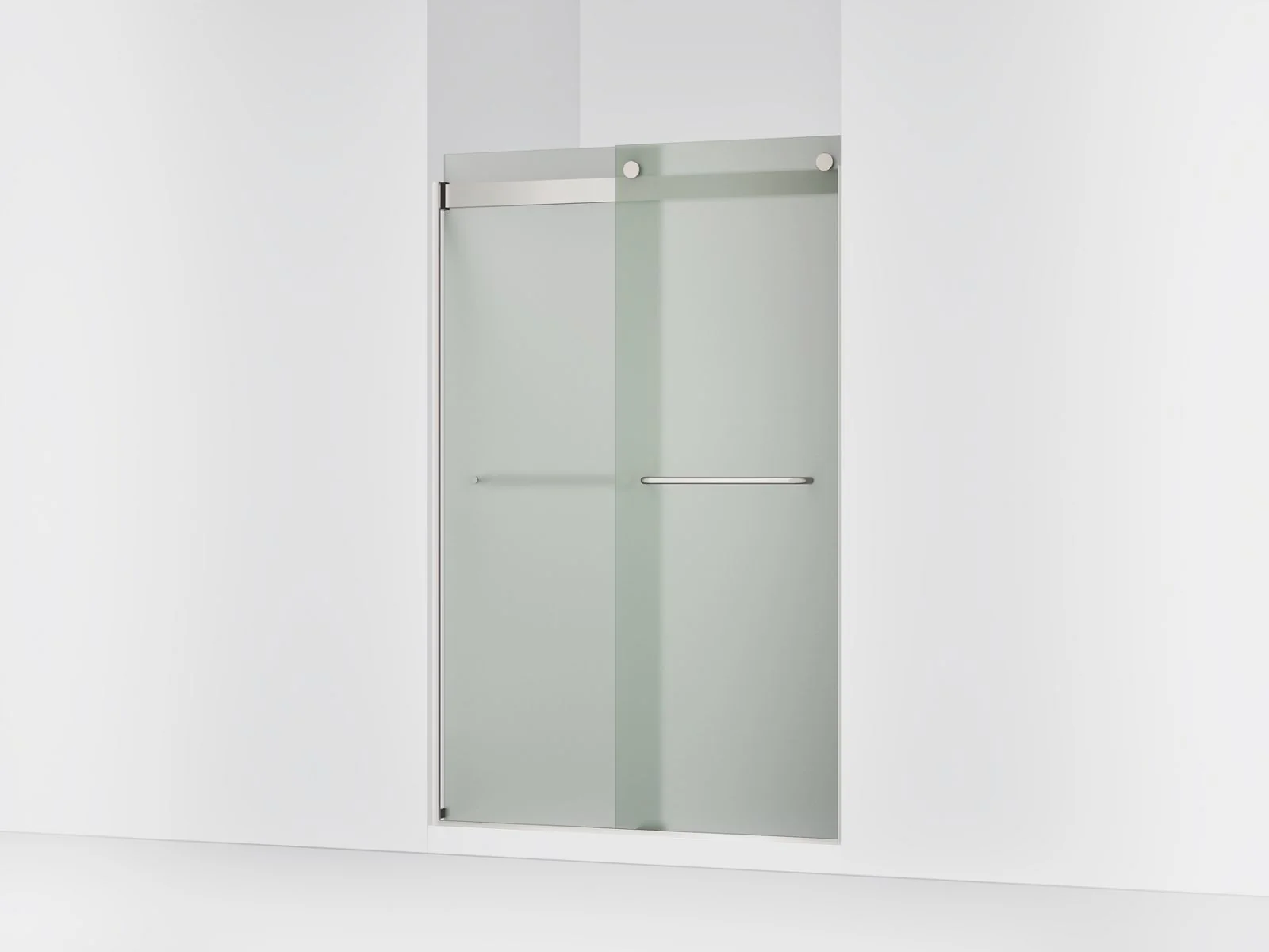 KOHLER K-706014-D3 Levity Sliding shower door, 74" H x 44-5/8 - 47-5/8" W, with 1/4" thick Frosted glass - Image 15