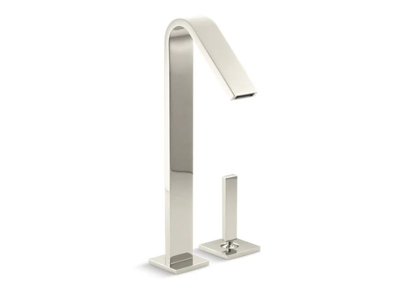 KOHLER K-14660-4 Loure Tall Single-handle bathroom sink faucet with lever handle - Image 3