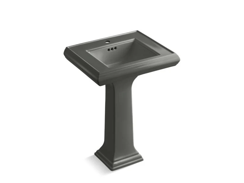 KOHLER K-2238-1 Memoirs 24-1/4" rectangular pedestal bathroom sink - Image 3