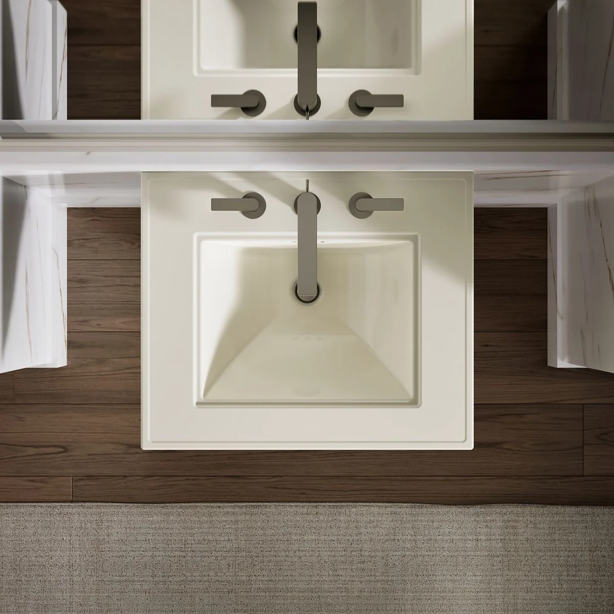 KOHLER K-29999-8 Memoirs 25" pedestal/console table bathroom sink - Image 16