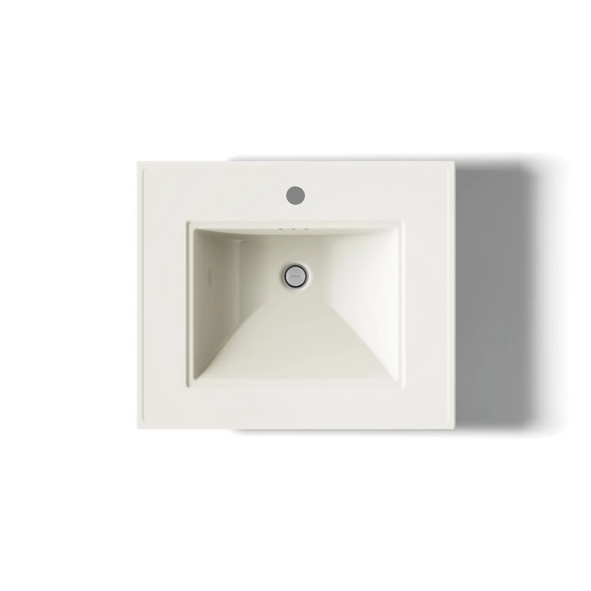 KOHLER K-2344-1 Memoirs 25" rectangular pedestal bathroom sink - Image 15