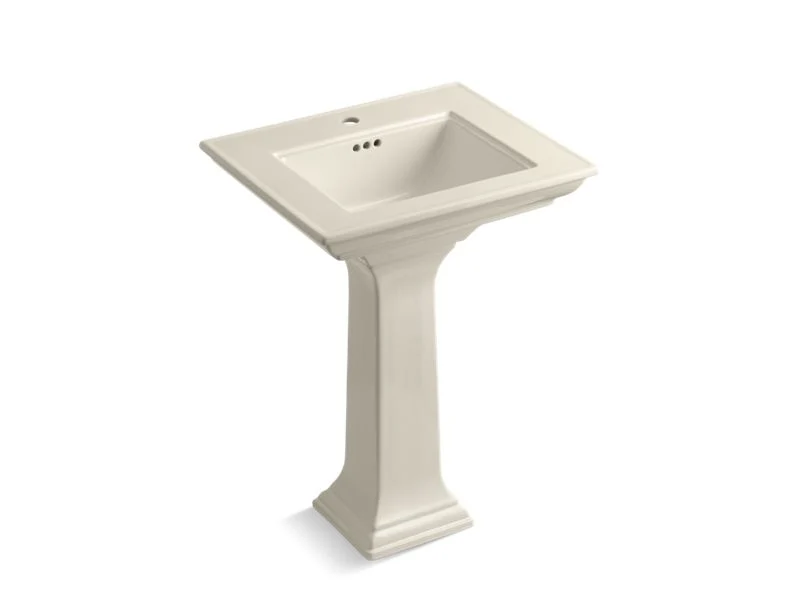 KOHLER K-2344-1 Memoirs 25" rectangular pedestal bathroom sink - Image 2