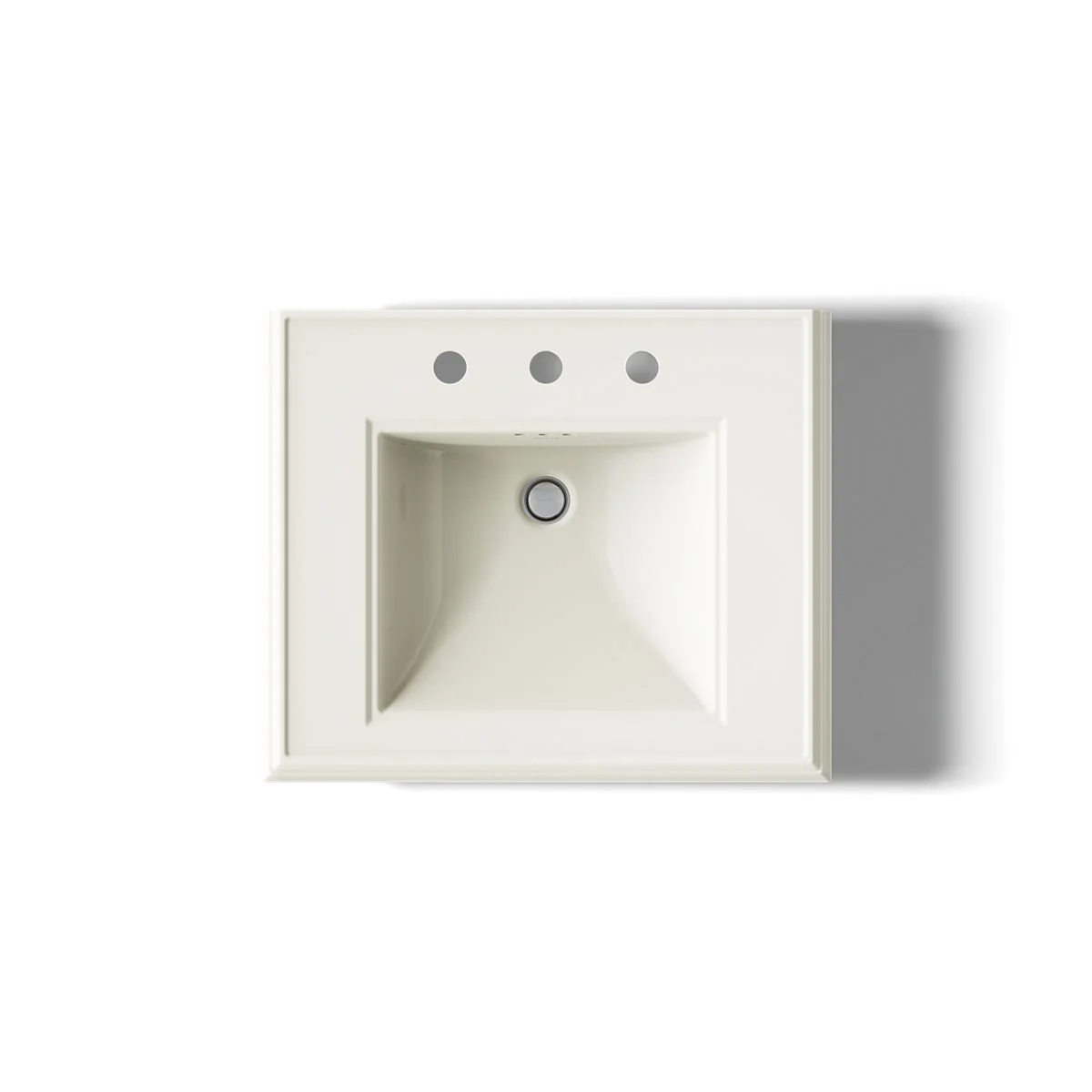 KOHLER K-2239-8 Memoirs Pedestal/console table bathroom sink basin with 8" widespread faucet holes - Image 14