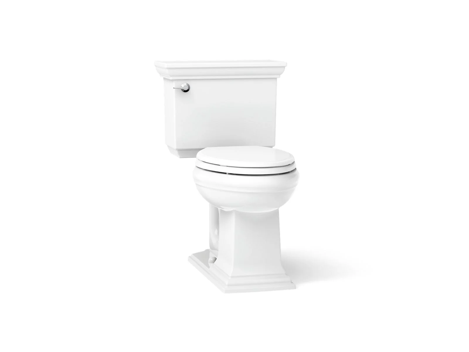 KOHLER K-3817-RA Memoirs Stately Two-piece elongated toilet, 1.28 gpf - Image 2