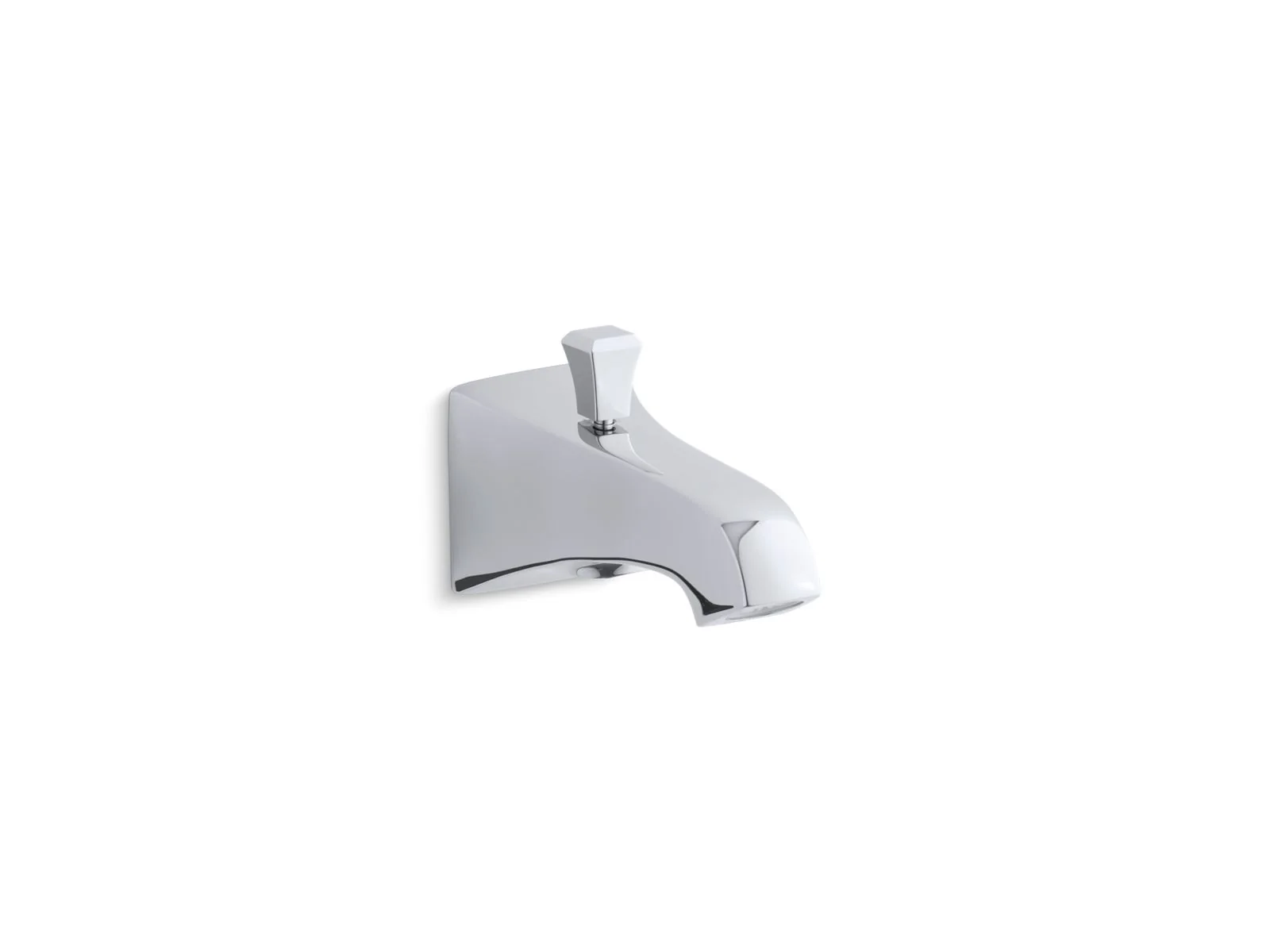KOHLER K-496-V Memoirs Wall-mount bath spout with Deco design and diverter - Image 3
