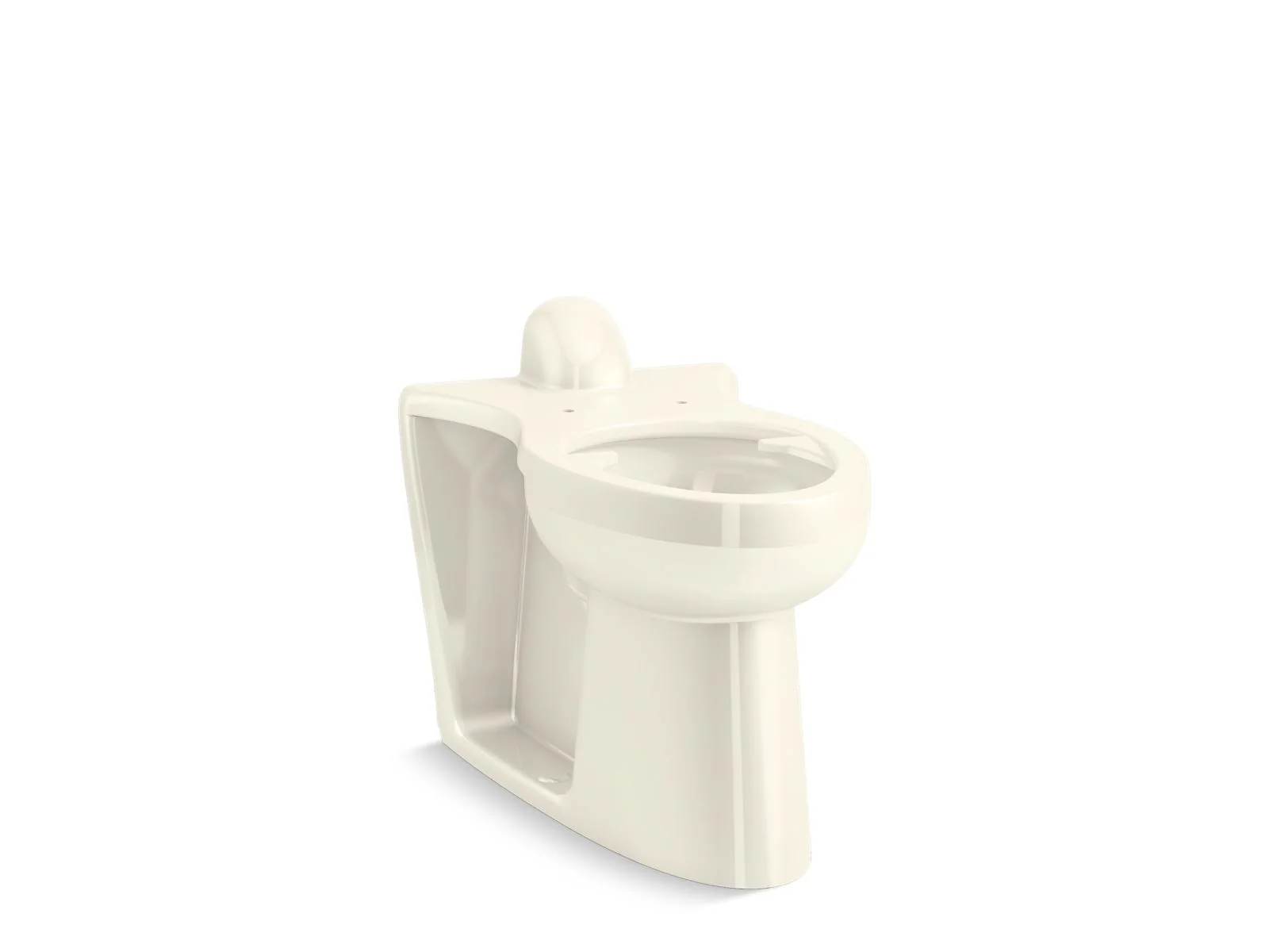 KOHLER K-25044-SSL Modflex Adjust-a-Bowl Floor-mount rear spud flushometer bowl with bedpan lugs - Image 3