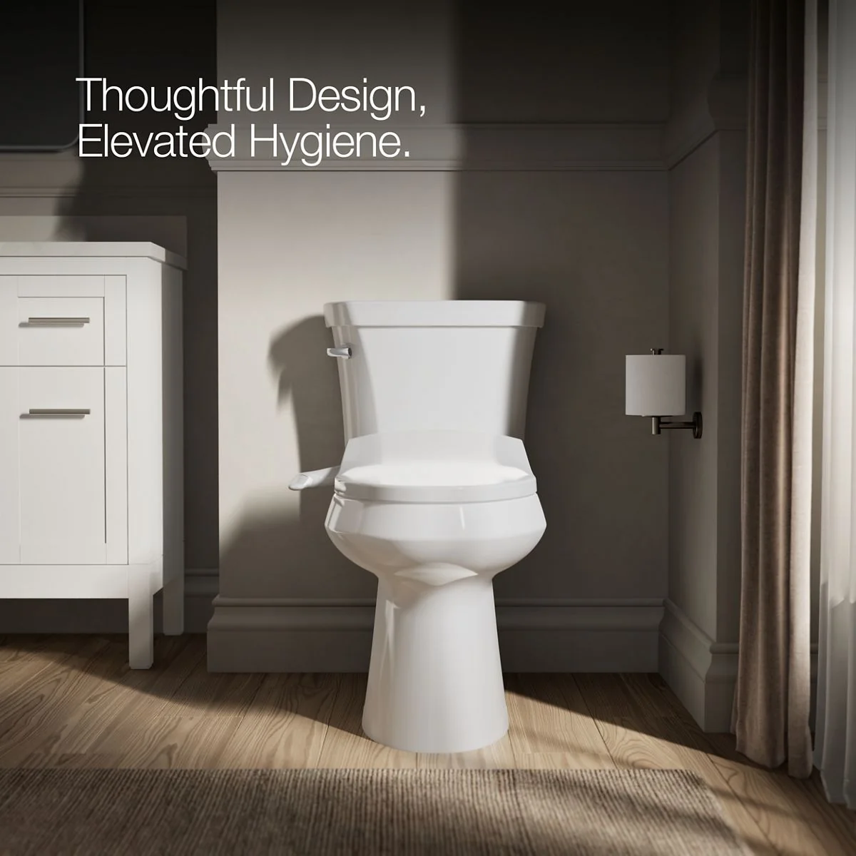 KOHLER K-5724 Puretide Elongated manual bidet toilet seat - Image 11