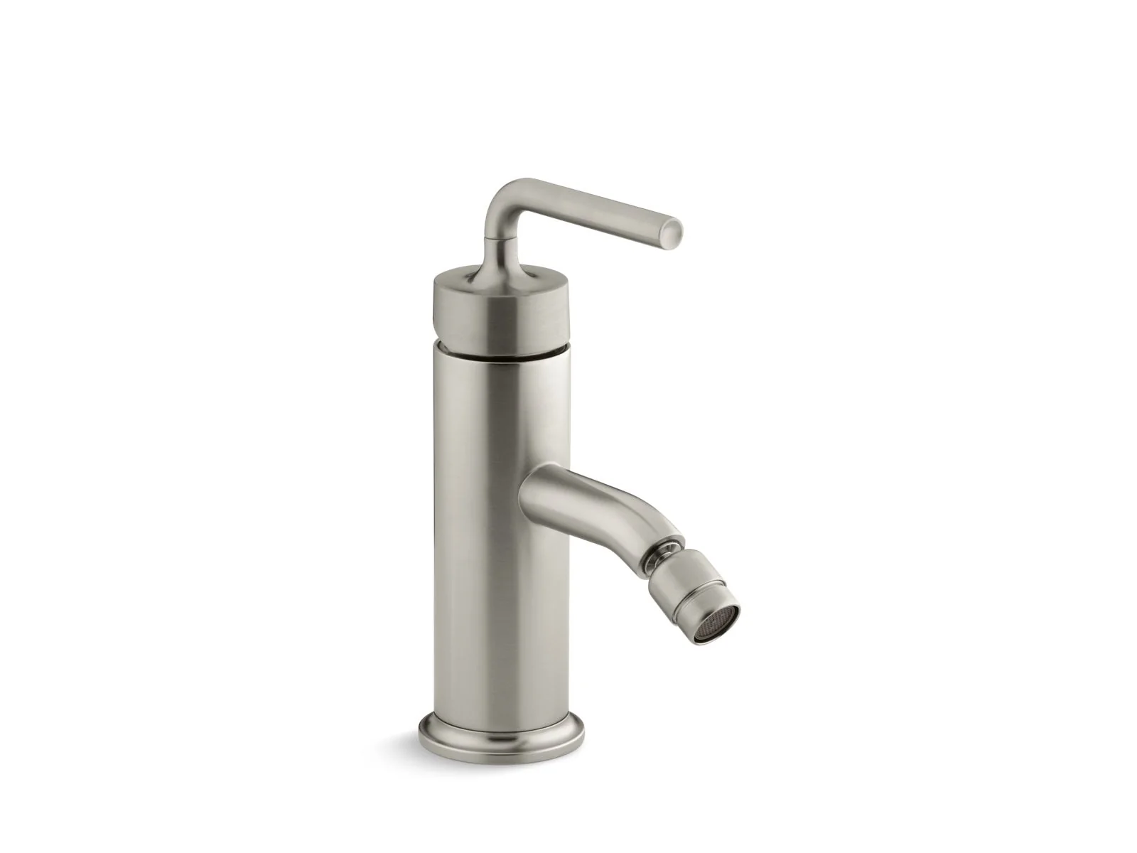 KOHLER K-14434-4A Purist Horizontal swivel spray aerator bidet faucet with straight lever handle - Image 4