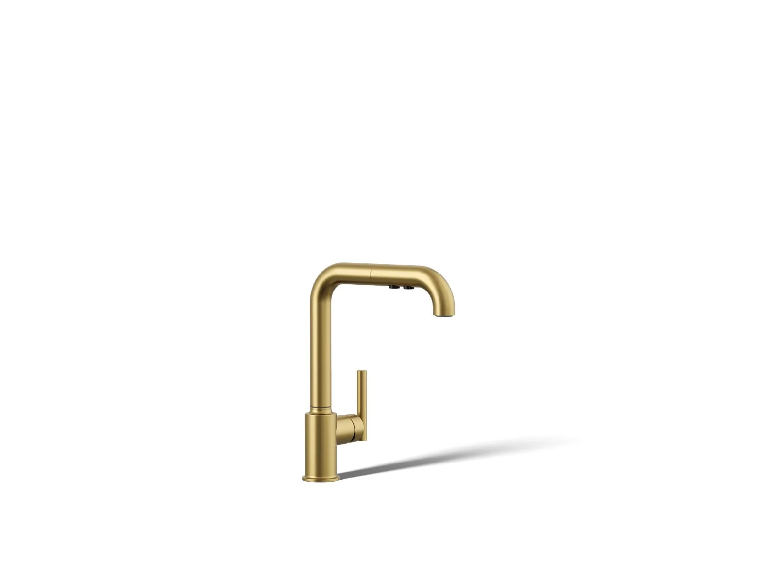 KOHLER K-7505 Purist Pull-out kitchen sink faucet with three-function sprayhead - Image 2