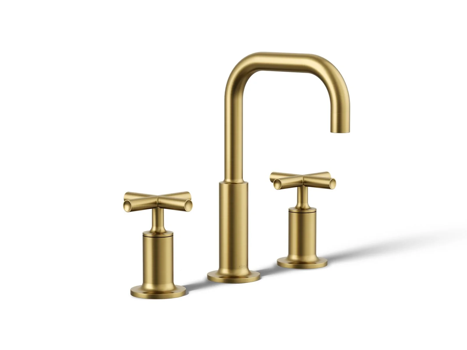 KOHLER K-14406-3 Purist Widespread bathroom sink faucet with Cross handles, 1.2 gpm - Image 3
