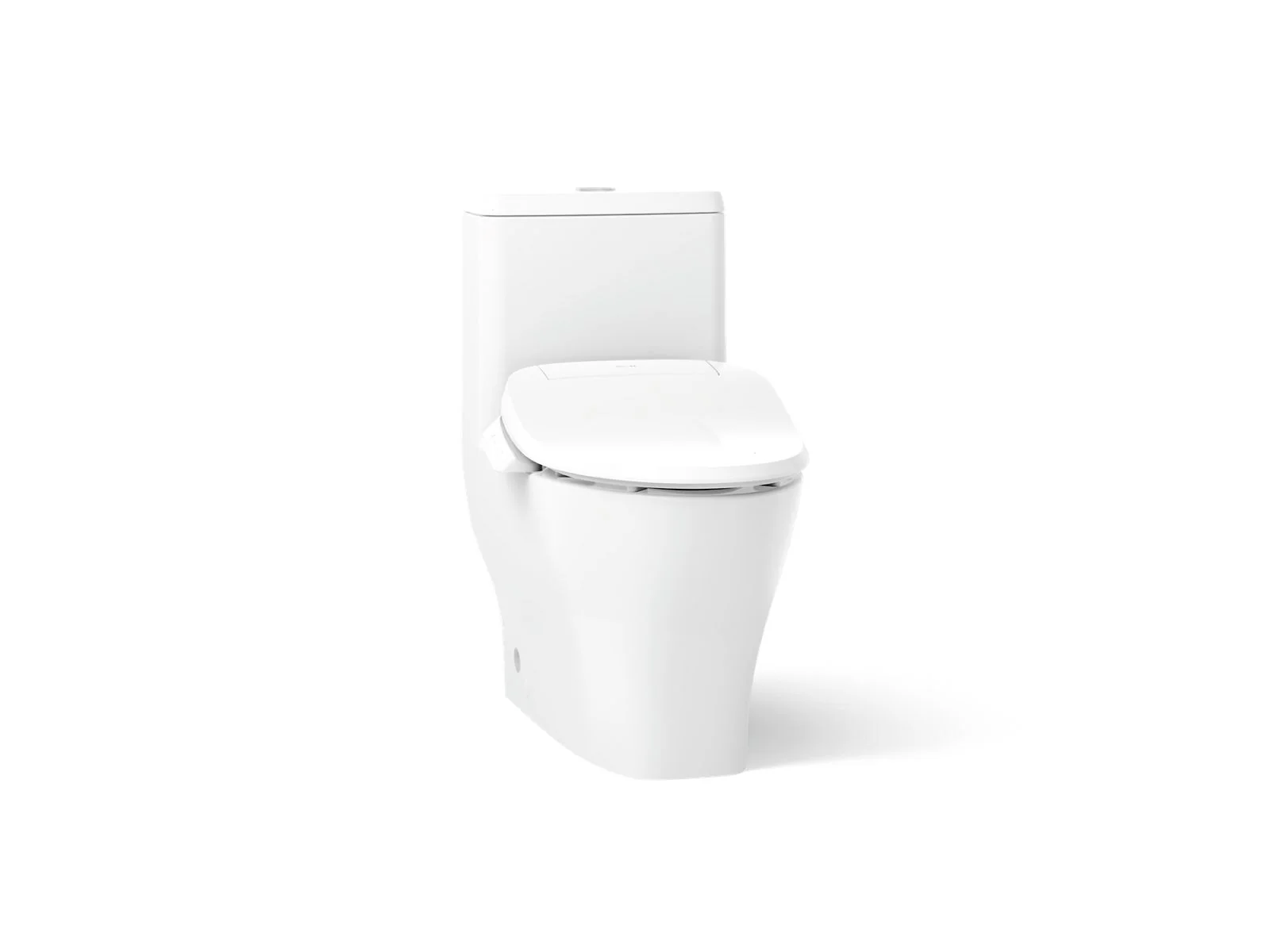 KOHLER K-23188-HC Reach Hidden cord one-piece compact elongated toilet with skirted trapway, dual-flush - Image 2