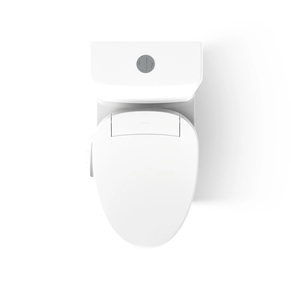 KOHLER K-23188-HC Reach Hidden cord one-piece compact elongated toilet with skirted trapway, dual-flush - Image 4