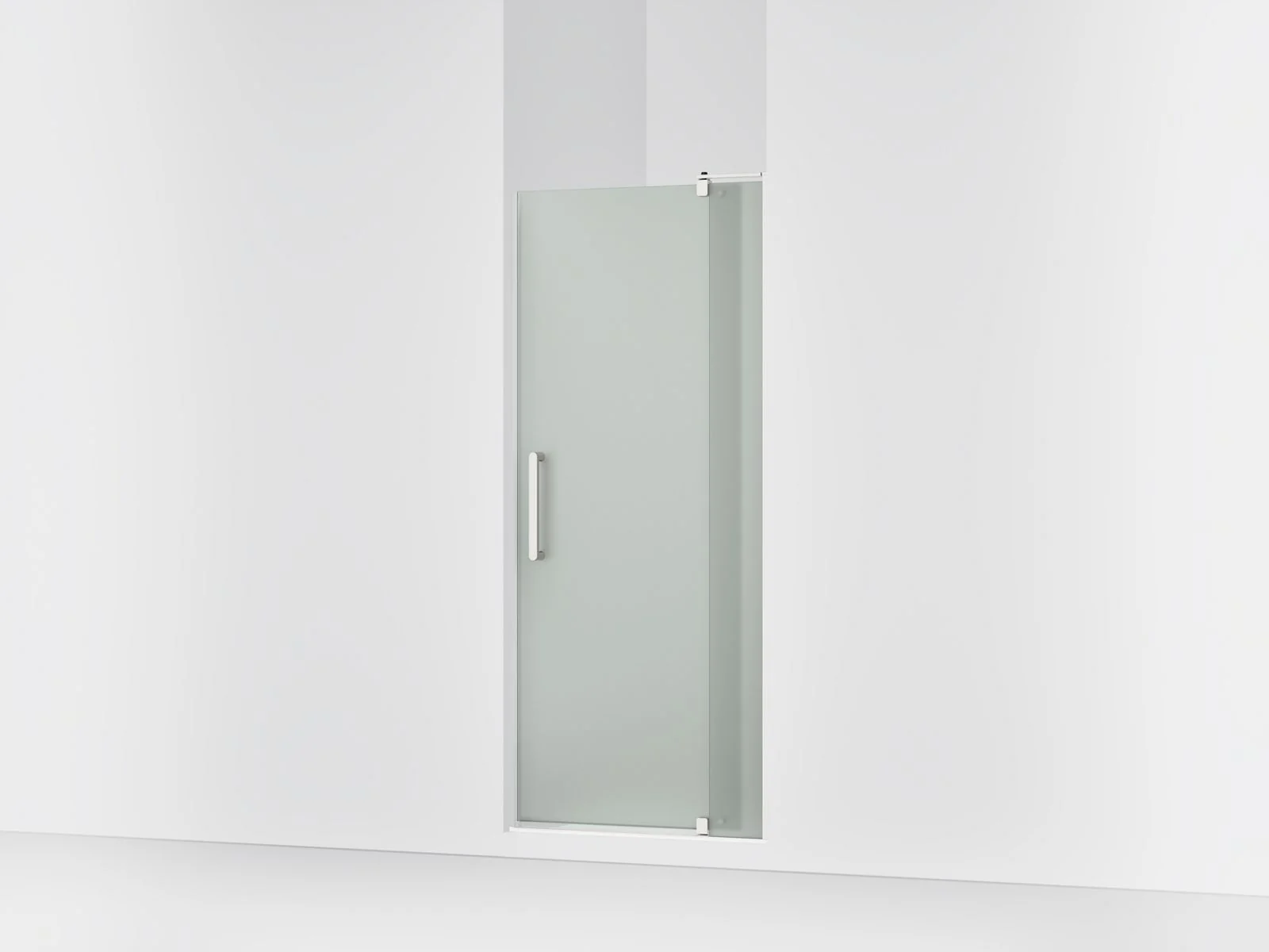 KOHLER K-707500-D3 Revel Pivot shower door, 70" H x 27-5/16 - 31-1/8" W, with 1/4" thick Frosted glass - Image 12