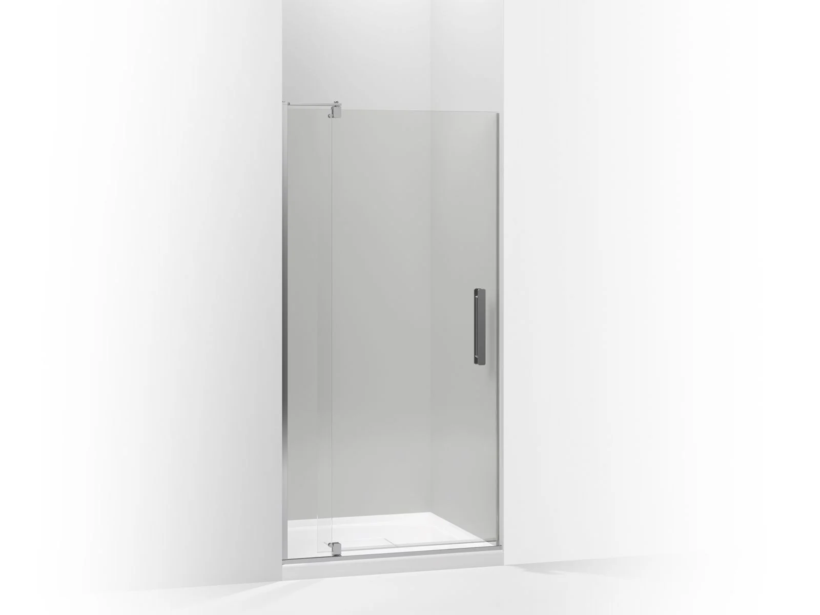 KOHLER K-707510-L Revel Pivot shower door, 70" H x 31-1/8 - 36" W, with 1/4" thick Crystal Clear glass - Image 3