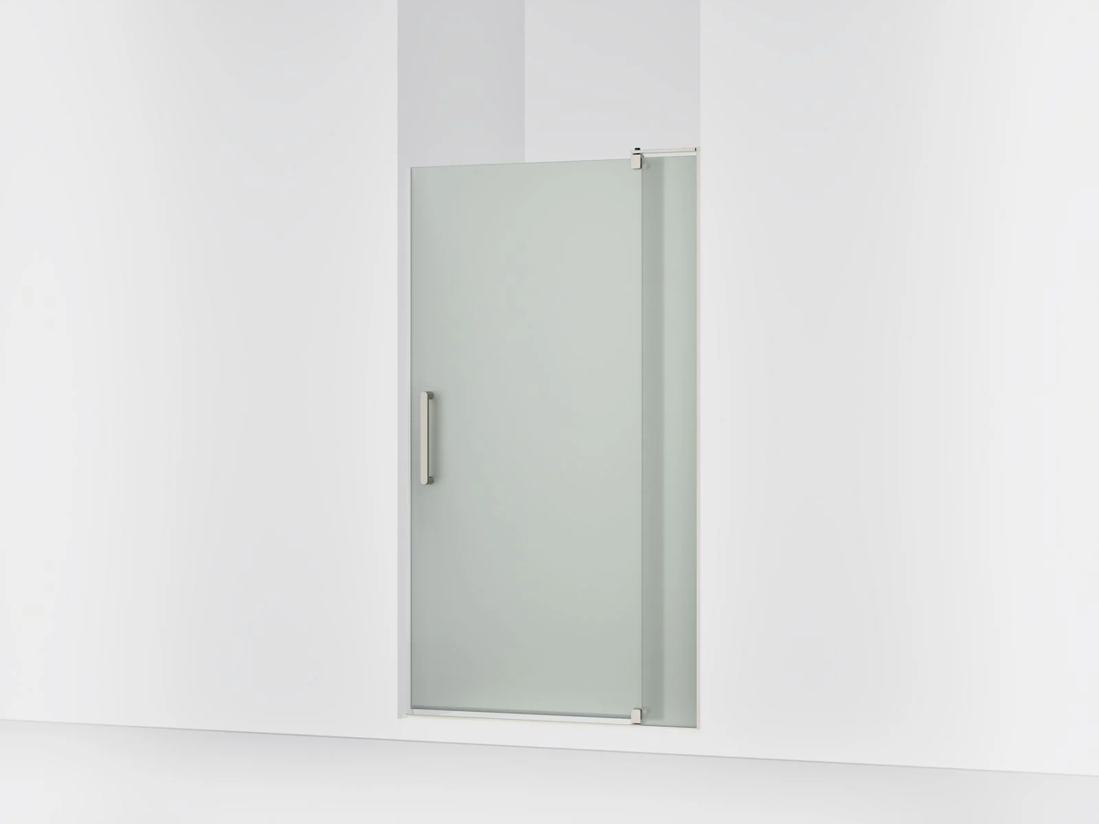 KOHLER K-707531-D3 Revel Pivot shower door, 70" H x 35-1/8 - 40" W, with 5/16" thick Frosted glass - Image 7
