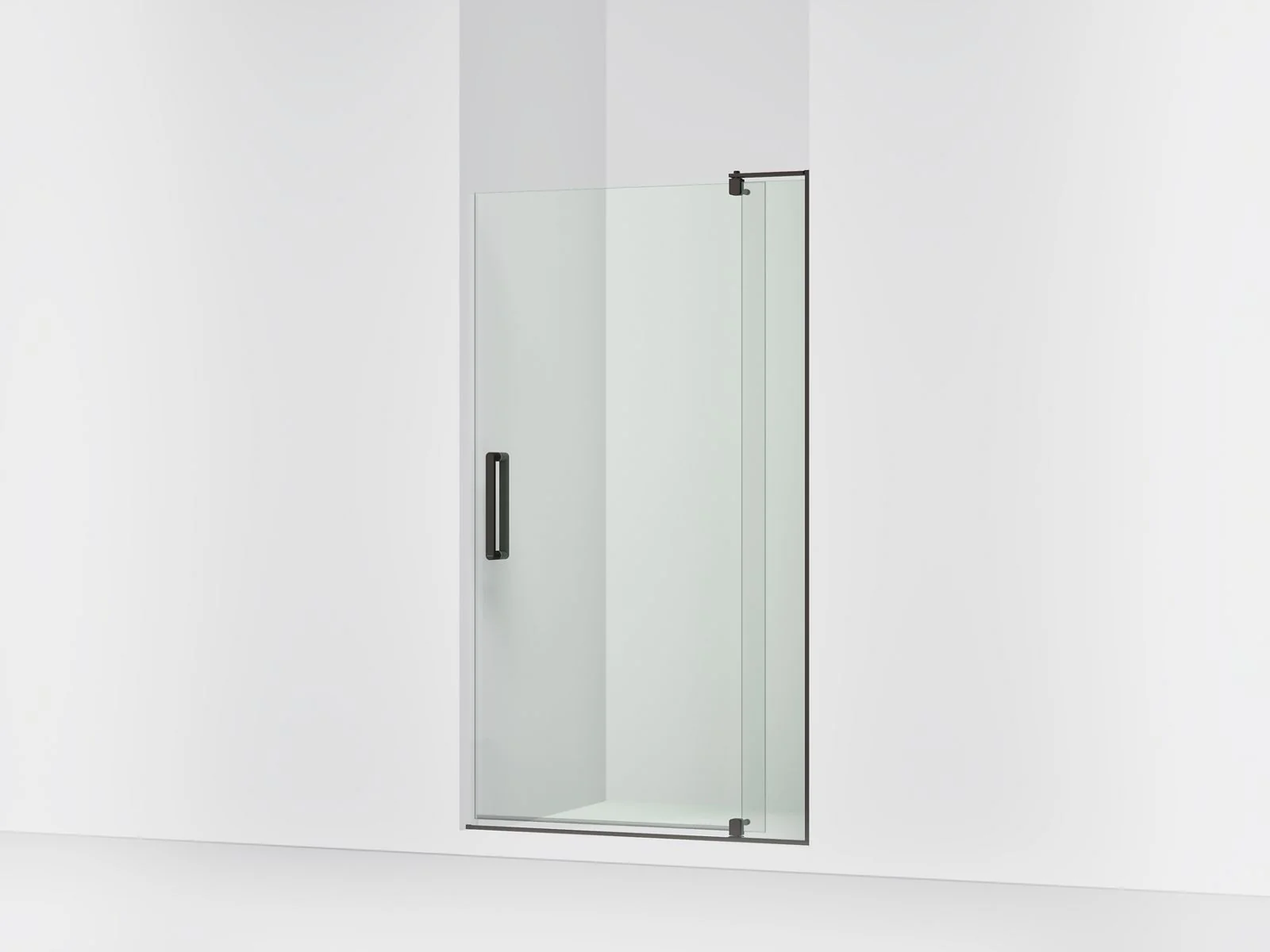 KOHLER K-707541-L Revel Pivot shower door, 70" H x 39-1/8 - 44" W, with 5/16" thick Crystal Clear glass - Image 4