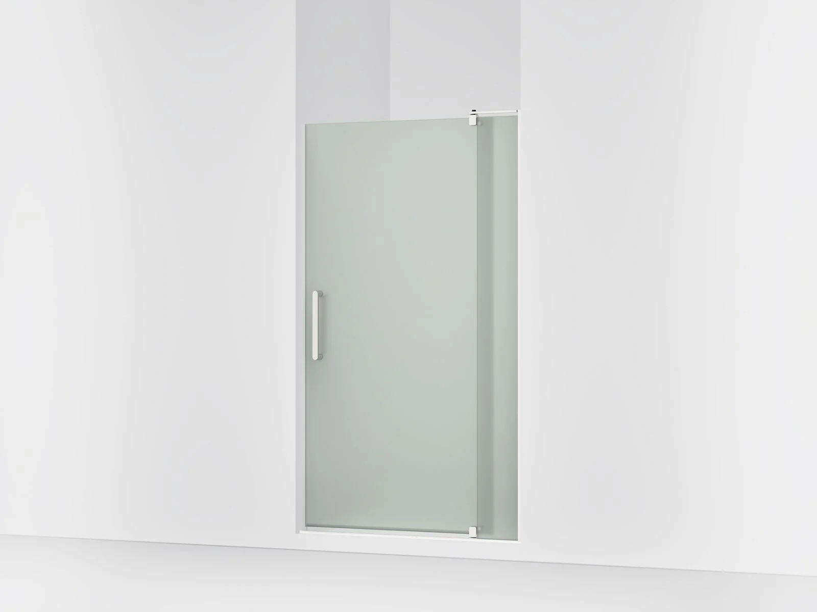 KOHLER K-707541-D3 Revel Pivot shower door, 70" H x 39-1/8 - 44" W, with 5/16" thick Frosted glass - Image 4